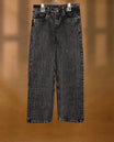 Faded Black colour High Quality MILL DENIM  baggy fit round pocket for men.