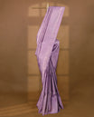 Pastel Onion Colour Kancheepuram Wedding Silk Saree having Brocade Body and Border with Self Coloured Blouse