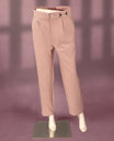 Pastel Peach colour high-quality formal pants for women