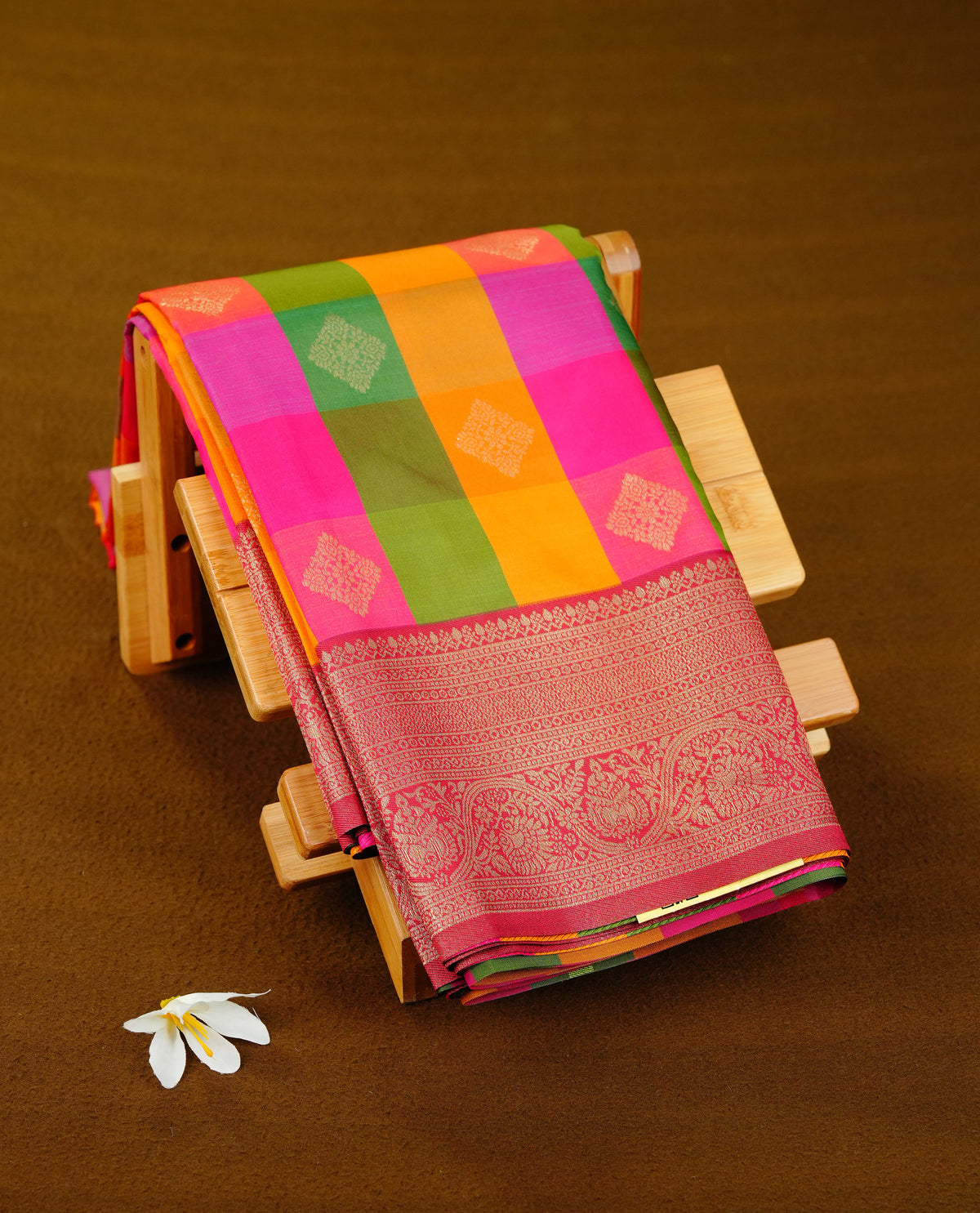 MultiColour colour soft silk saree.