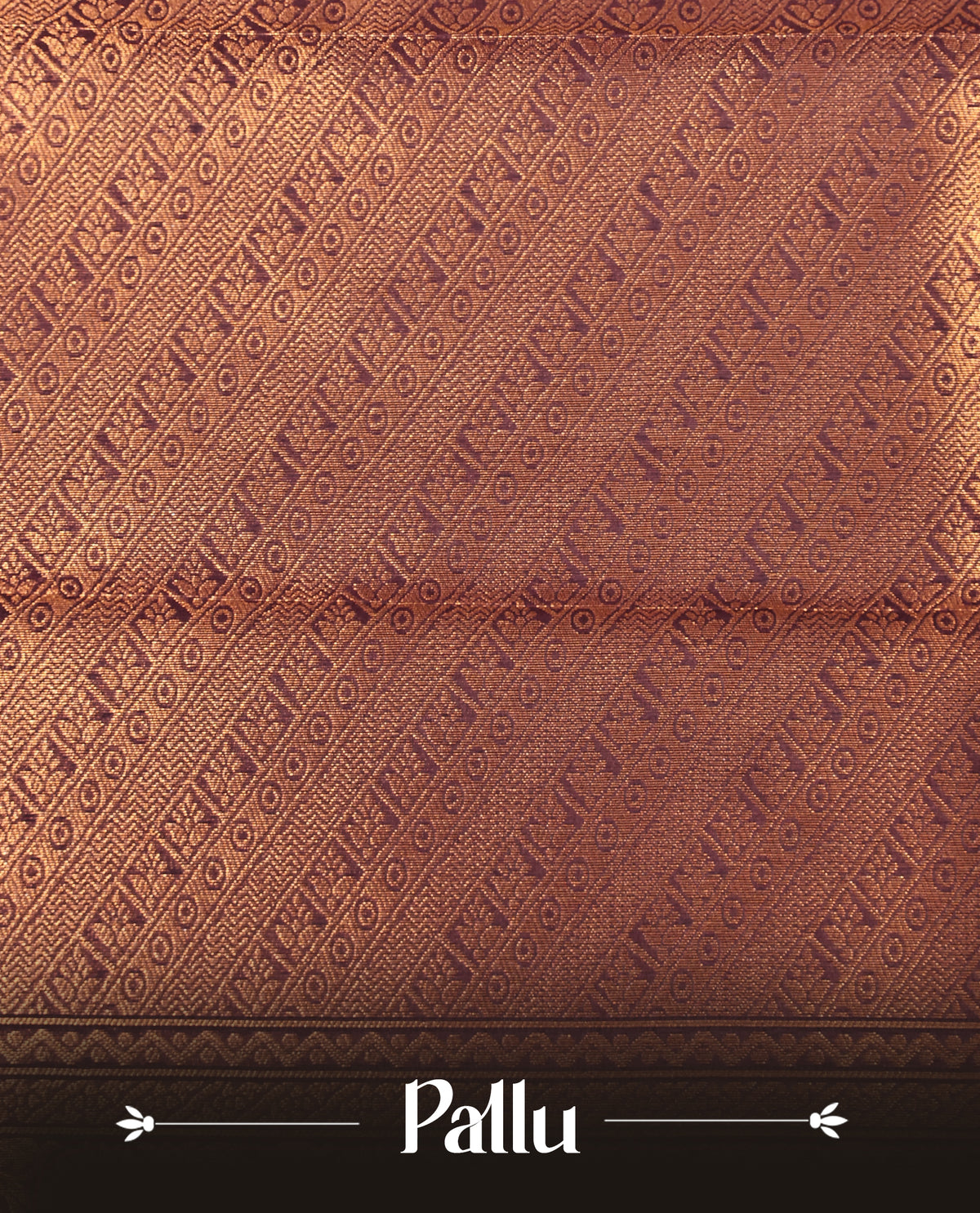 Rust orange colour soft silk saree