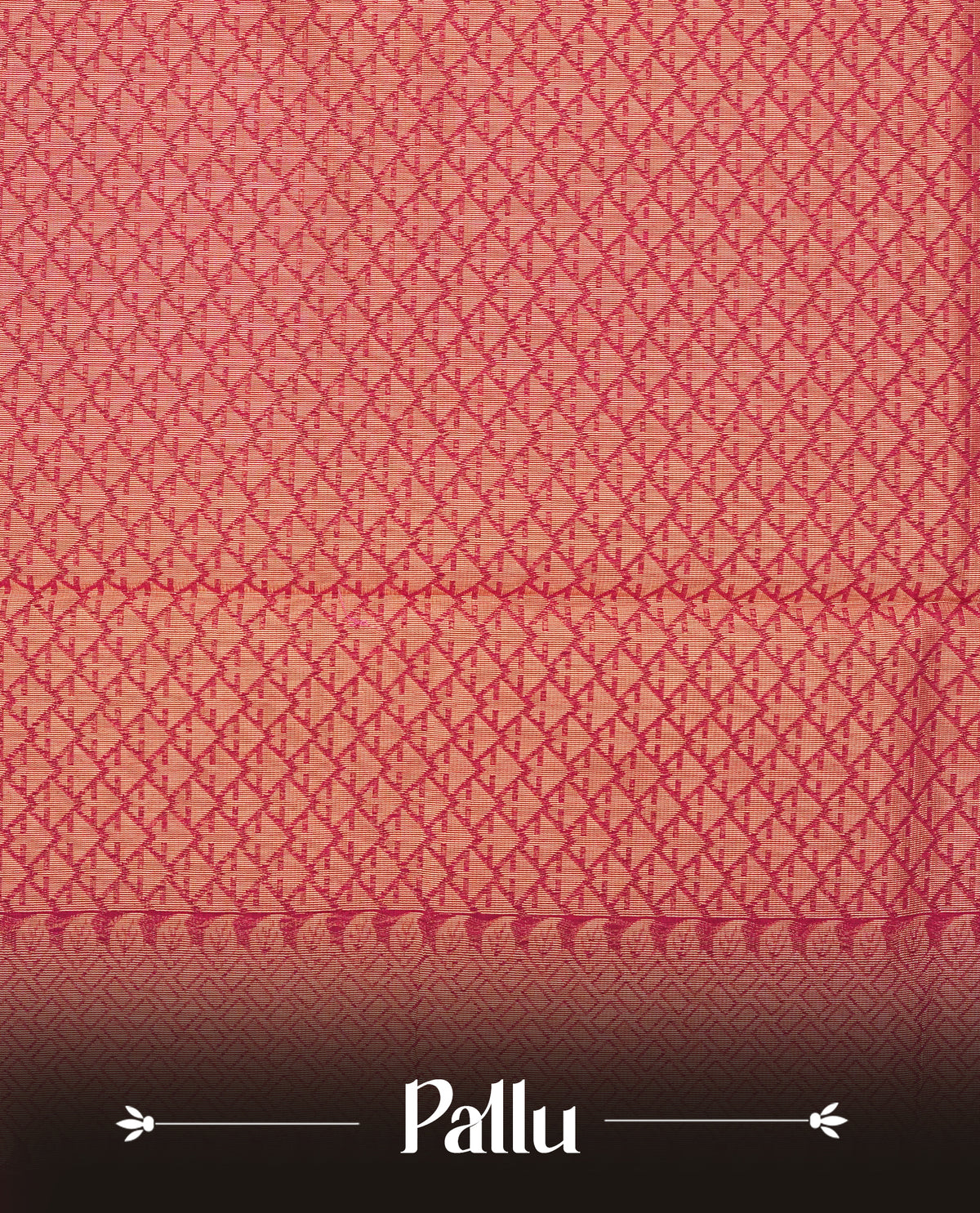Magenta Colour Silk Cotton Saree