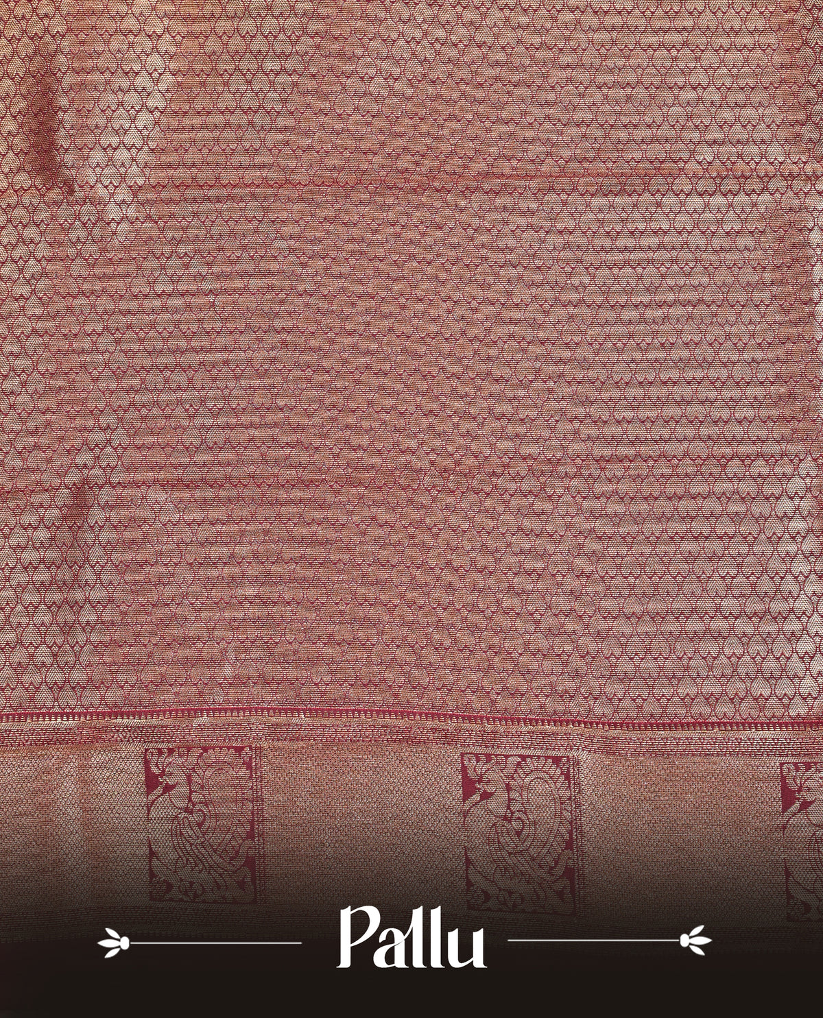 Maroon colour soft silk saree