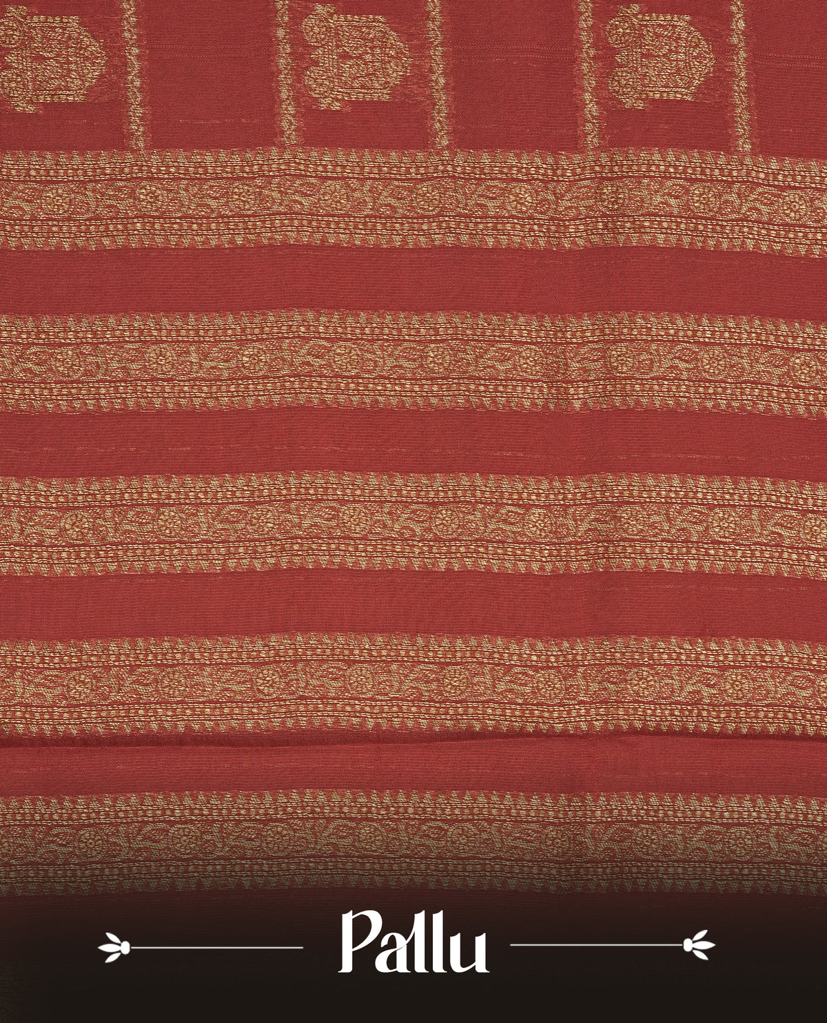 Maroon color Colour Banaras Silk Tussar Georgette Saree