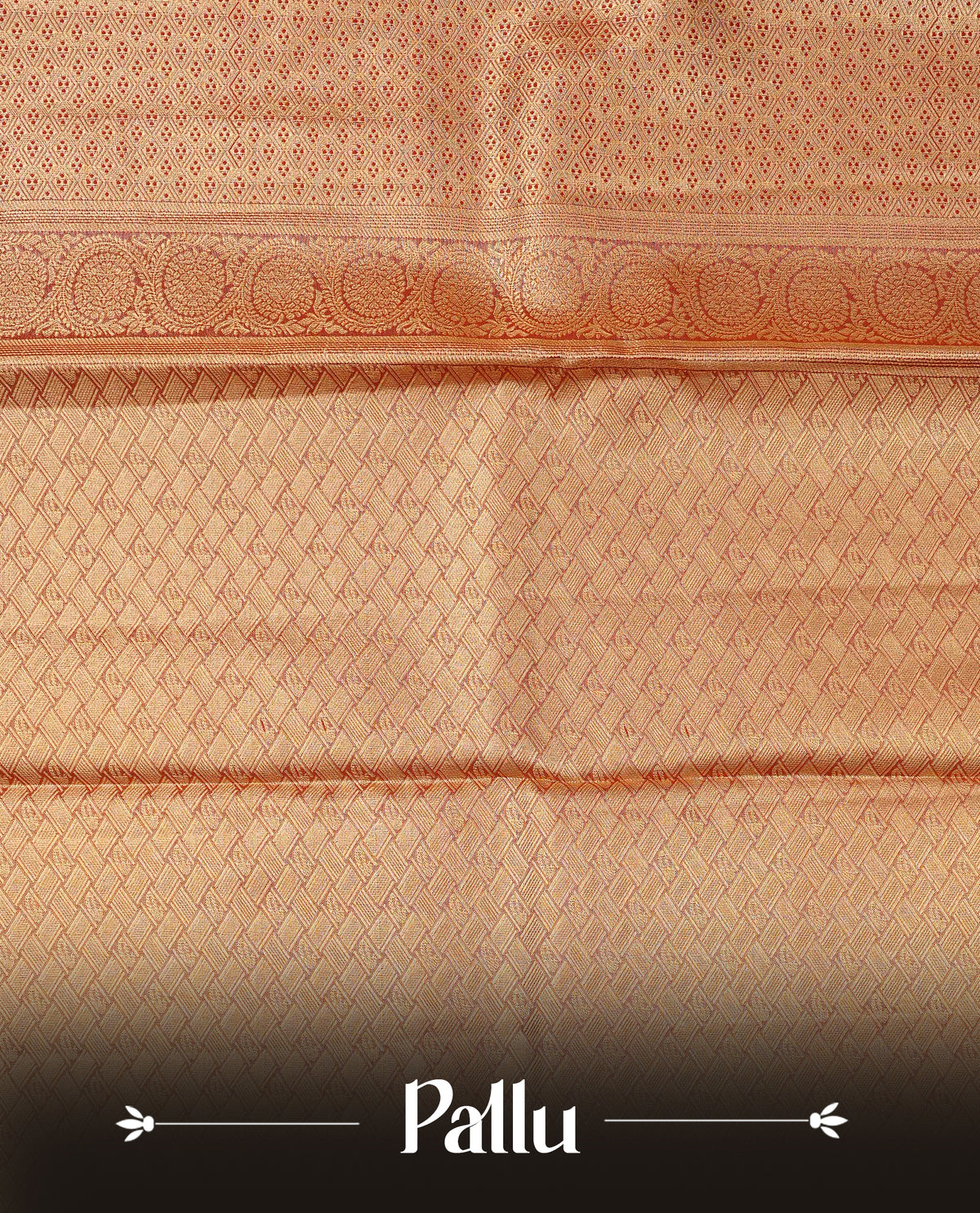 Mustard colour Semi Tissue Silk Saree featuring gold zari Works on the body, complemented by an intricately woven gold zari pallu, a rich Maroon border with gold zari work and paired with a matching plain blouse piece.