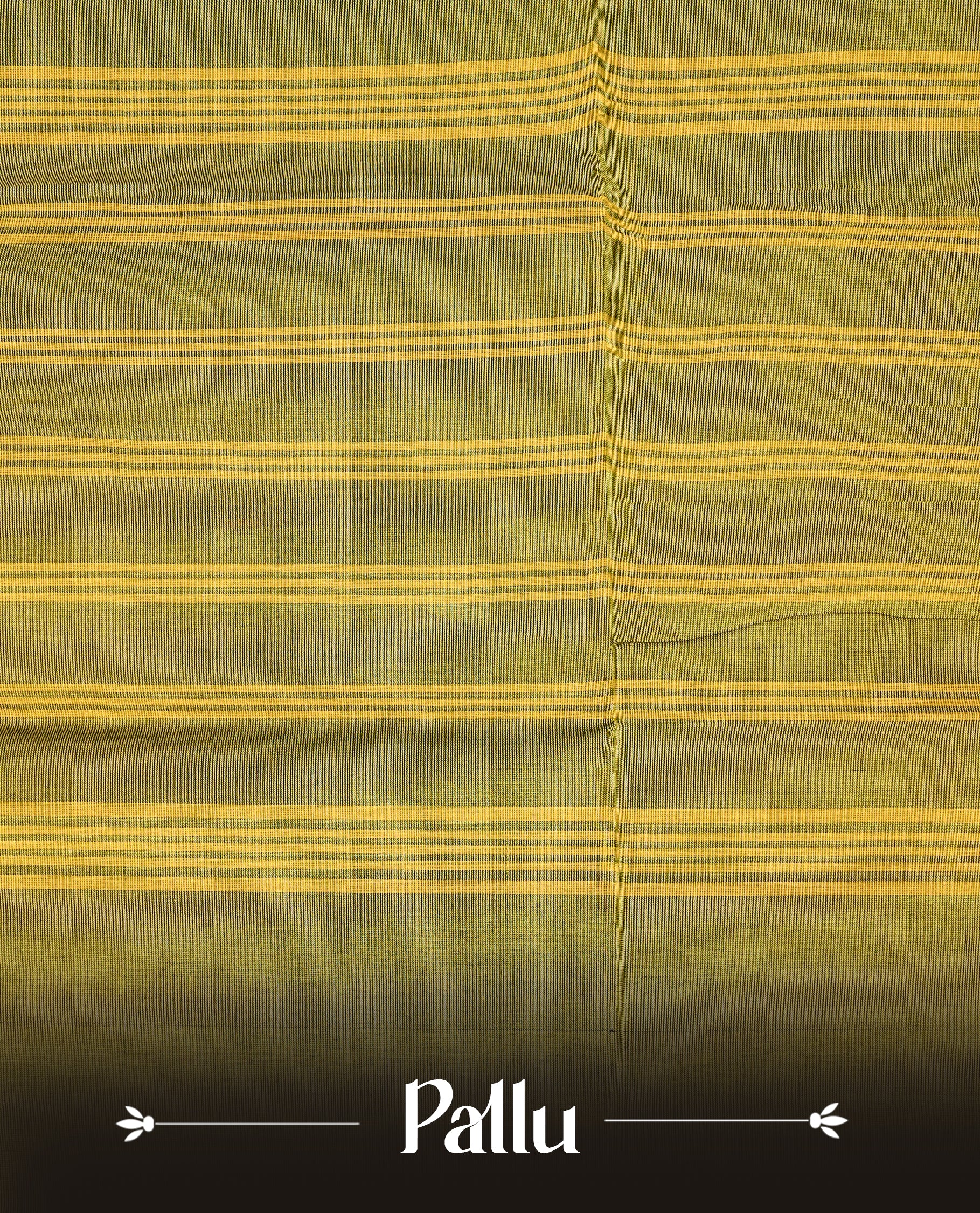Olive green colour chettinad cotton saree featuring elegant plain body, Contrast magenta colour with Gold zari border, comes with matching blouse piece.