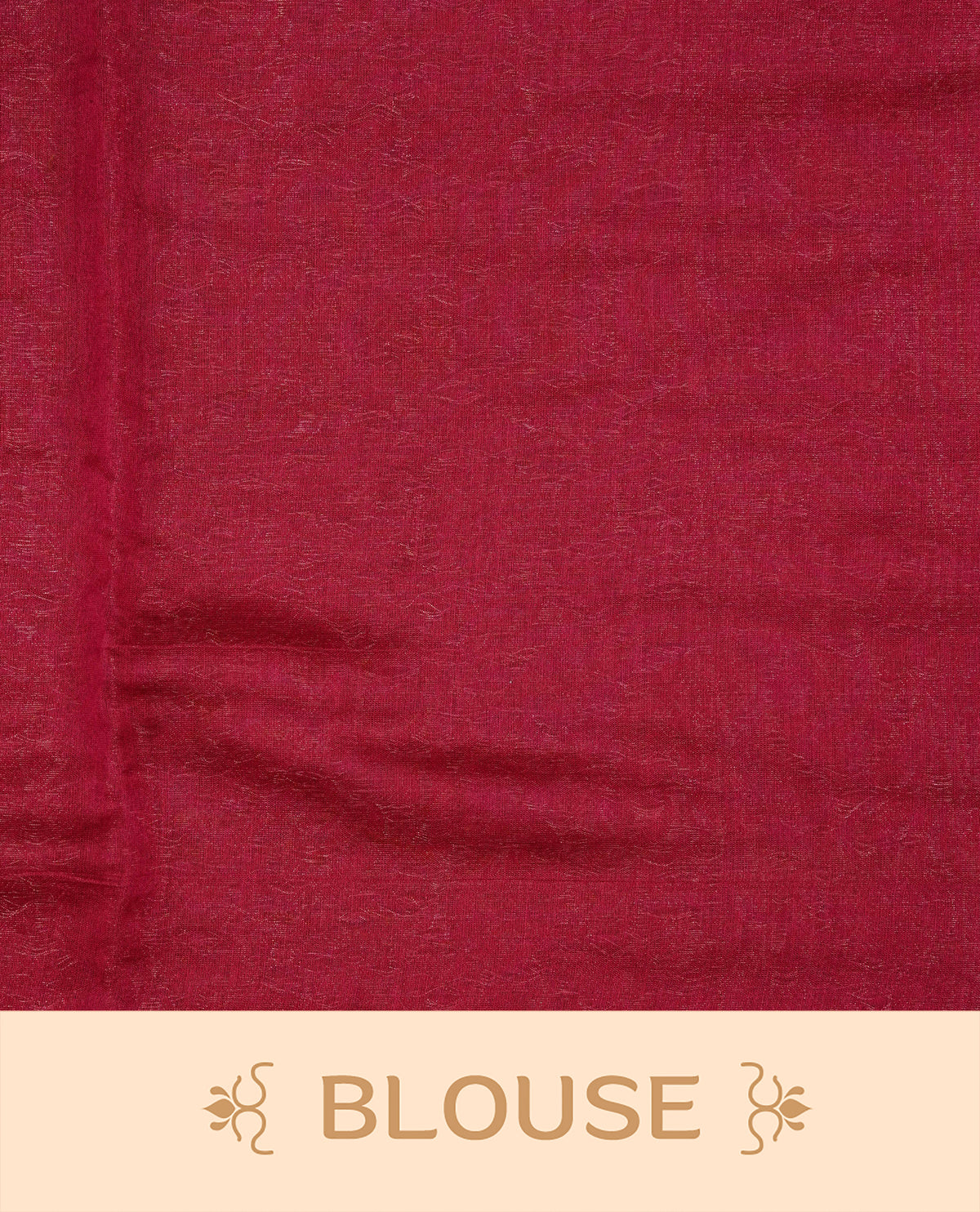 Pink colour Banaras silk saree featuring gold zari buttas on body, complemented by contrast Maroon colour border, comes with matching blouse piece.