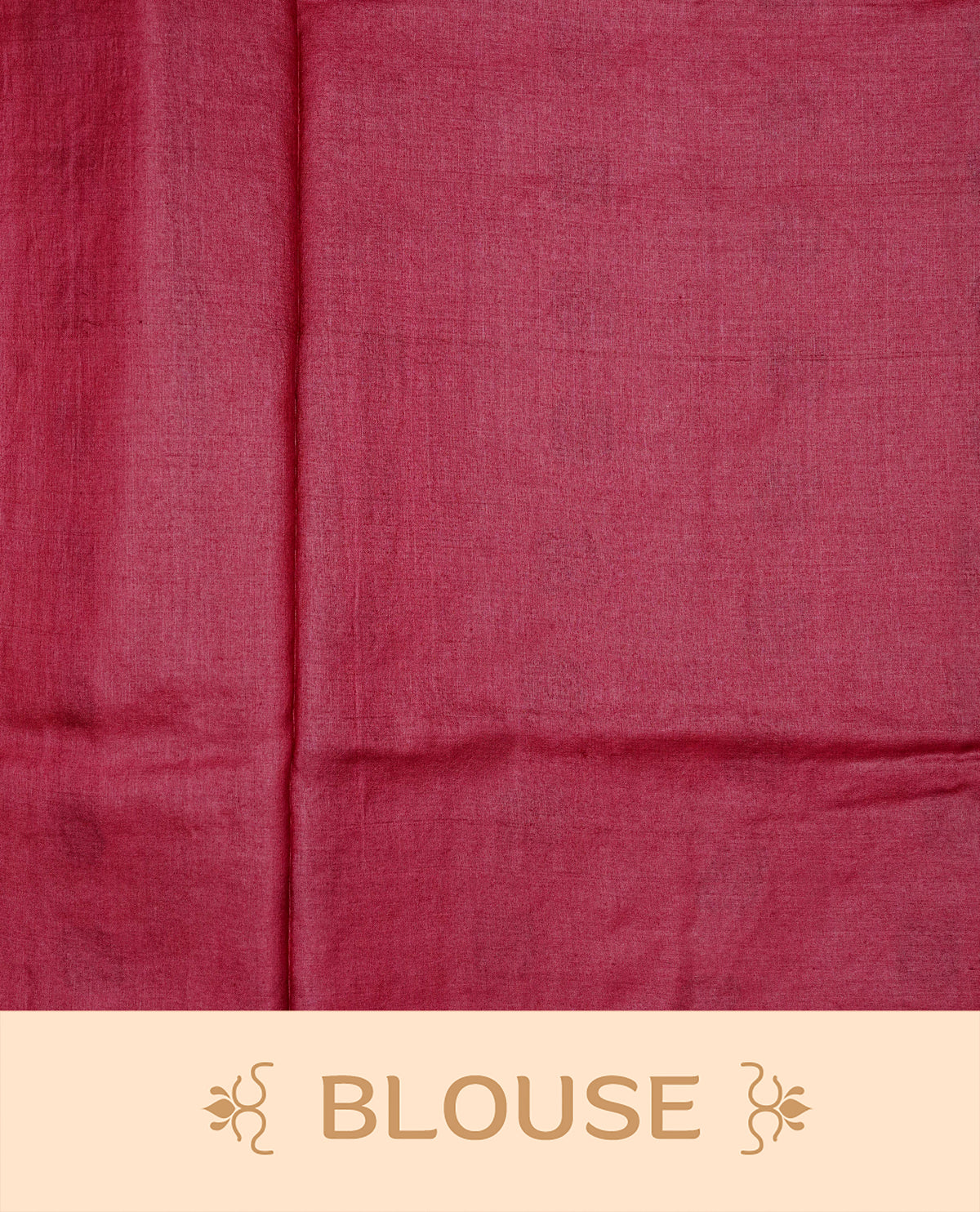 Light peach colour banaras silk saree featuring Gold zari buttas on body, complemented by contrast maroon colour border, comes with matching blouse piece.