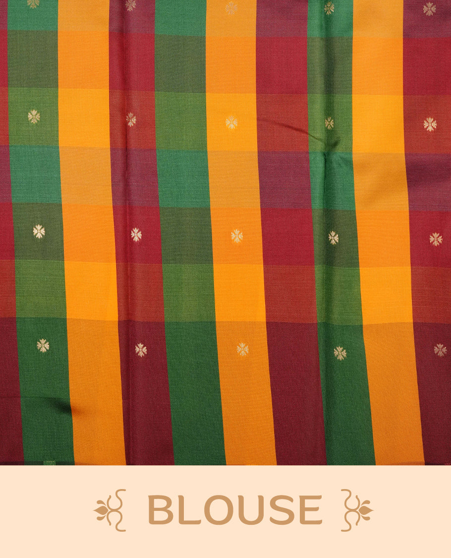 MultiColour colour soft silk saree.