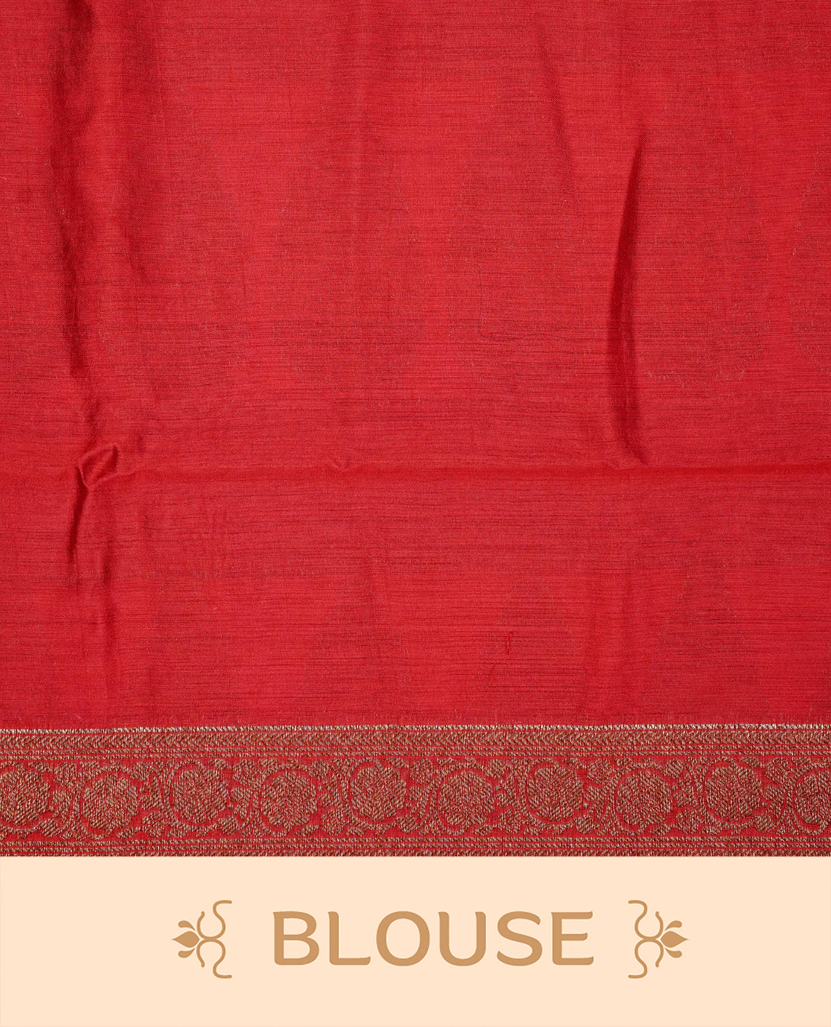 Blue colour banaras saree featuring Gold zari buttas on body, complemented by contrast Maroon colour with simple zari border, comes with matching blouse piece.