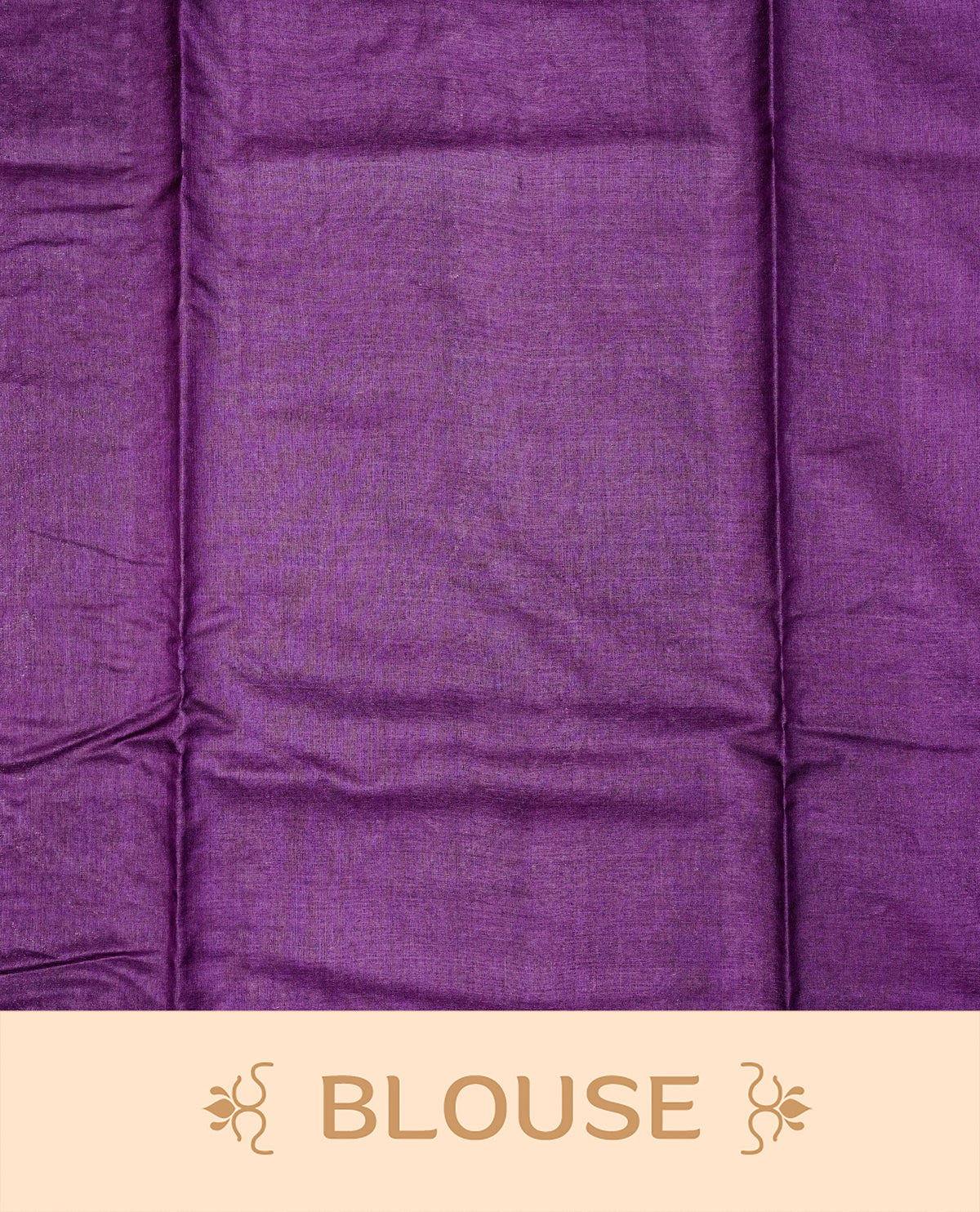 Purple colour banaras saree featuring Antique zari kodi pattern on body, complemented by Zari pattern on self colour border, comes with matching blouse piece.