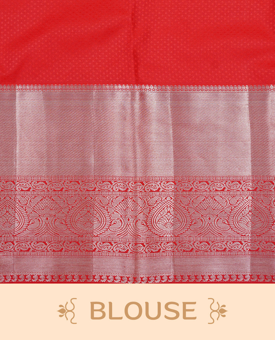 Black & silver Cream colour Net Tissue saree Elegant plain body, complemented by Red colour with Light gold zari traditional border, paired  with matching blouse piece.