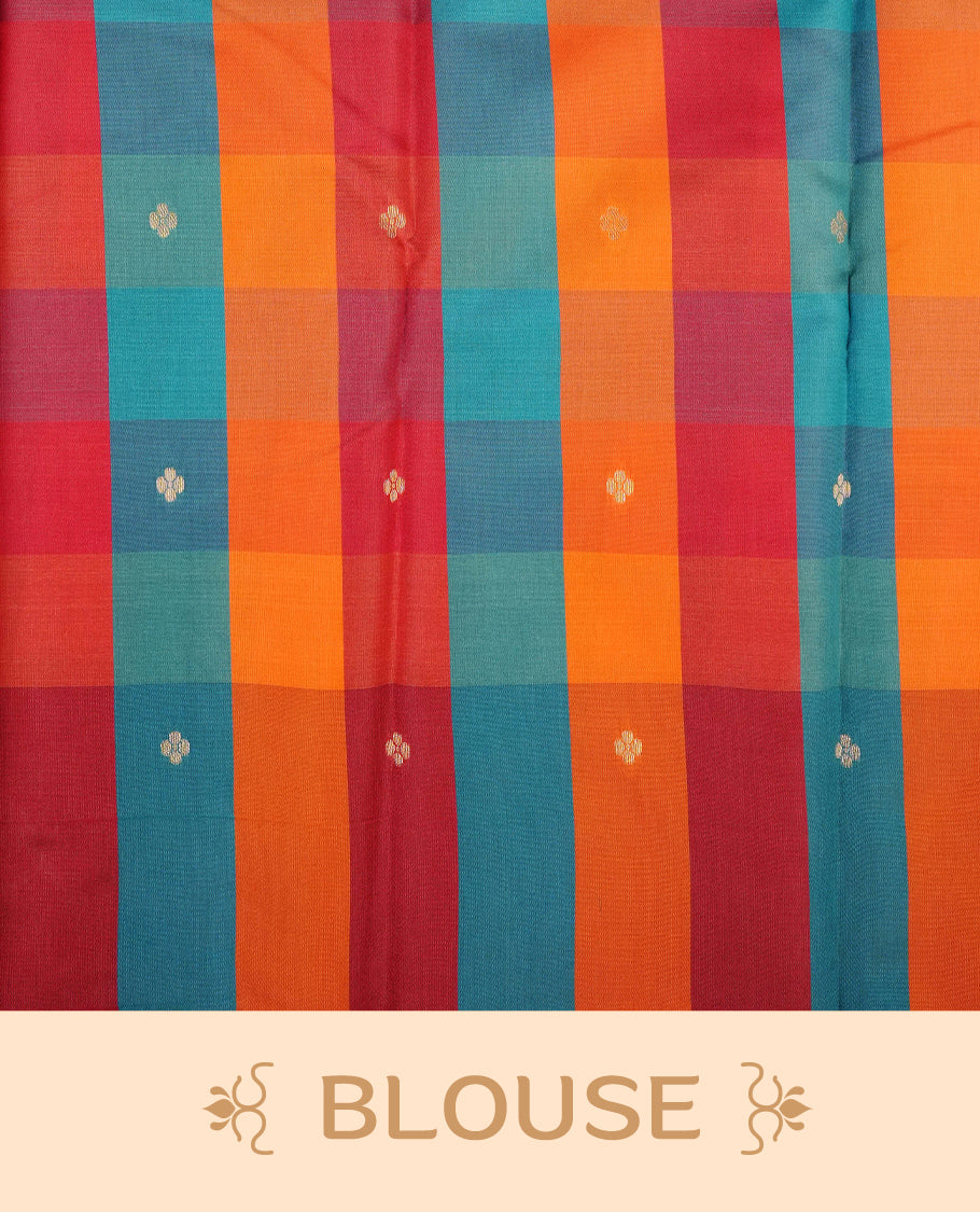 MultiColour colour soft silk saree.