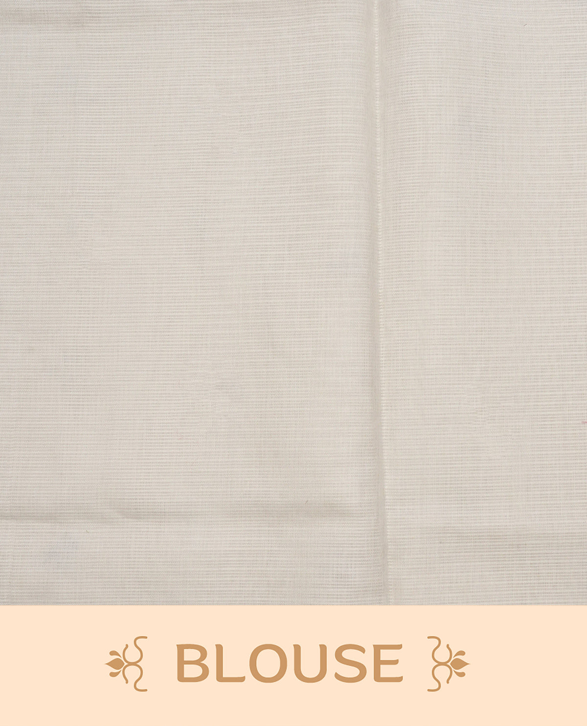 Cream with Rose Gold colour Net Kota Designer saree.