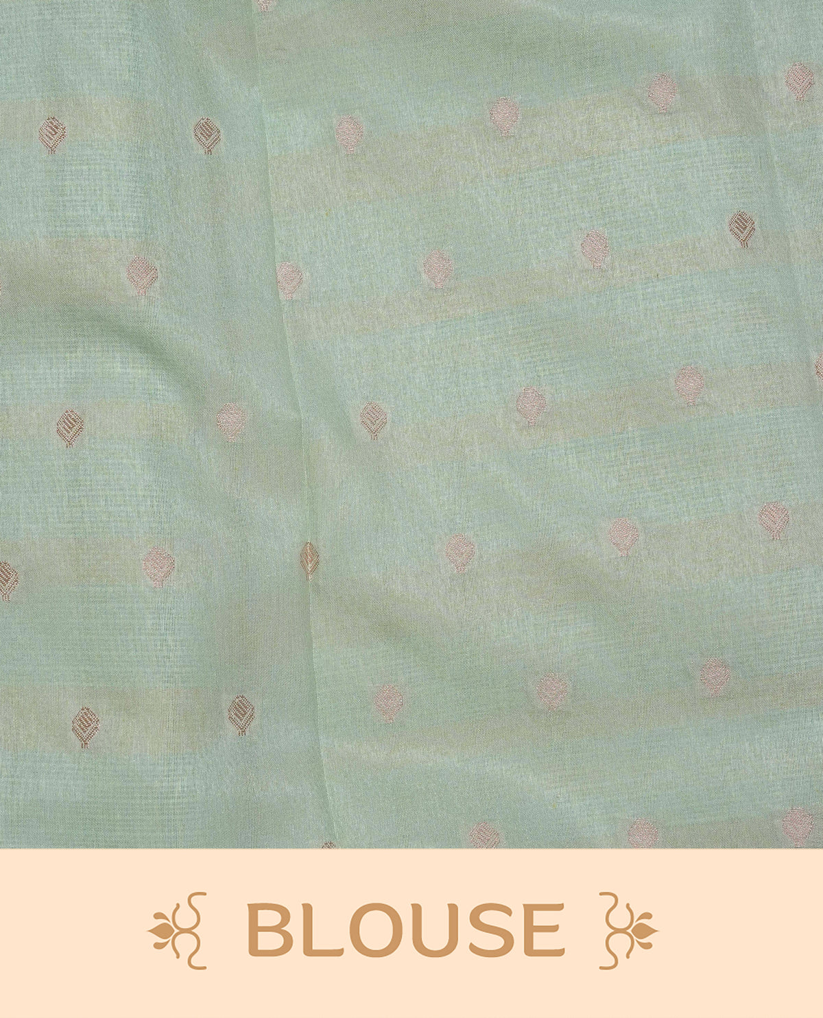 Pastel Aqua colour Net Kota Designer saree.