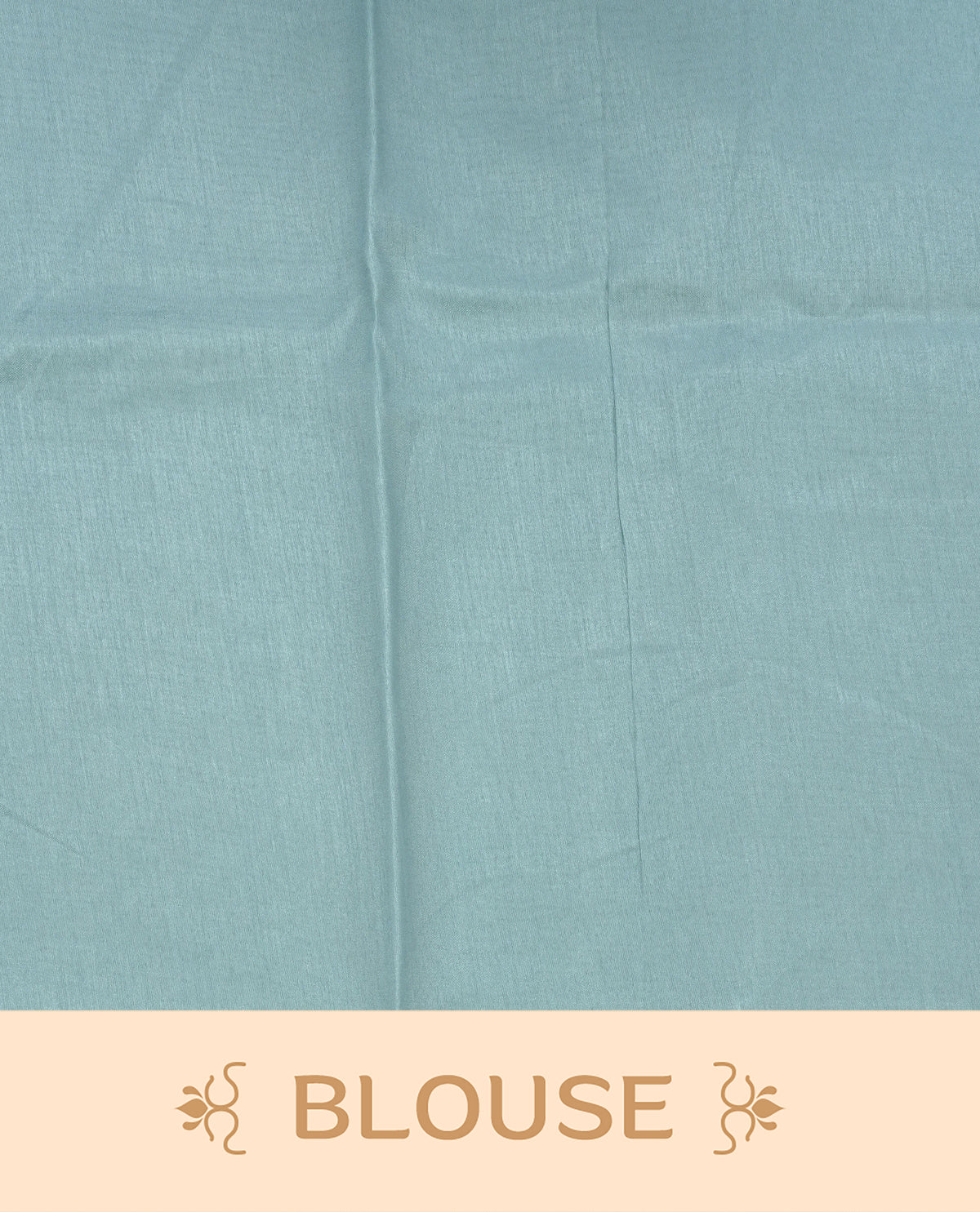 Pastel Blue colour Tussar Designer saree.