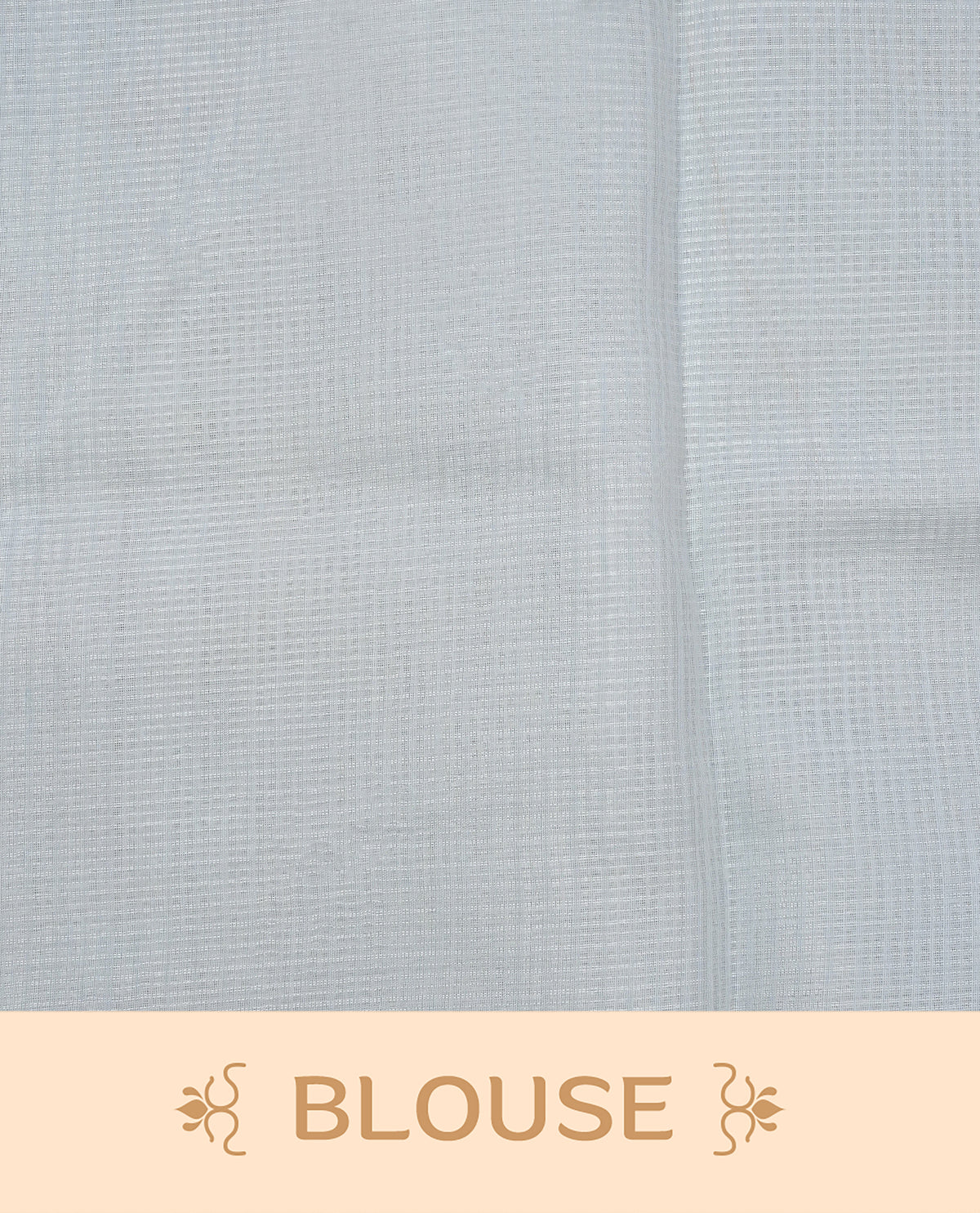 Light Blue colour Net Kota Designer saree.