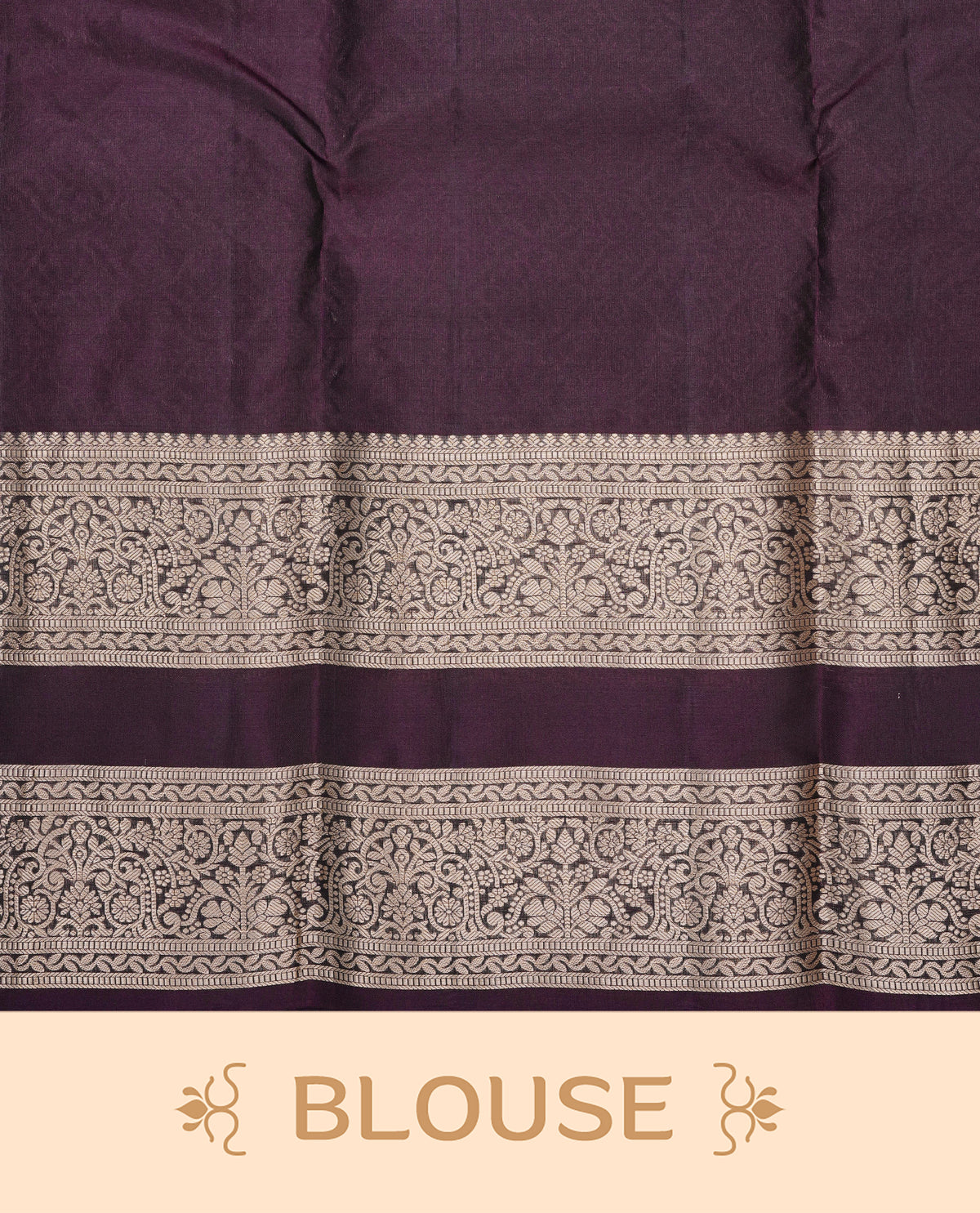 Green colour Traditional Kancheepuram Silk Saree with Elegant Gold Zari Buttas on the Body, Enhanced with a Contrast Dark Wine Colour  with Gold Zari Border and Rich Pallu, Paired with a Matching Blouse Piece.