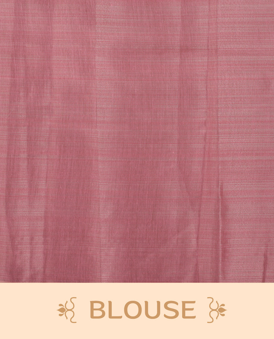 Beige colour Semi tissue saree adorned with Pink toned digital Floral prints on the body and an elegant pallu & comes with a matching blouse piece