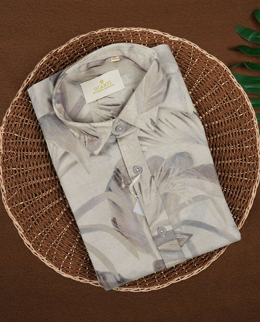 Multi Colour Printed GIANTI  Full Sleeve Shirt for Men