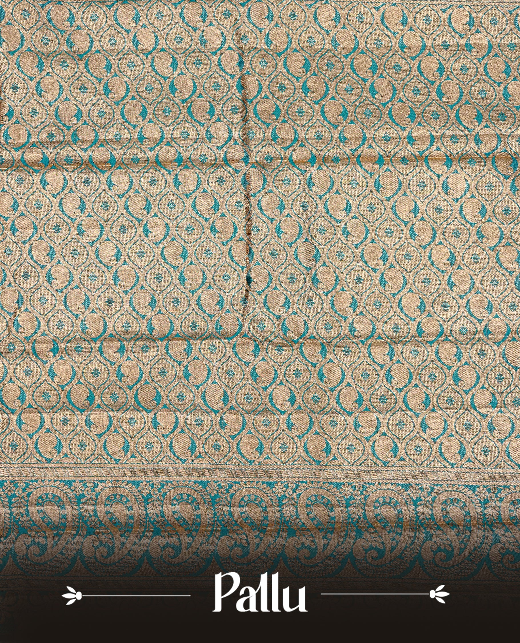 Gold & Purple colour Double shade Semi tissue silk saree featuring Silver Floral kodi pattern on body, Contrast Green colour with traditional border, paired with matching.