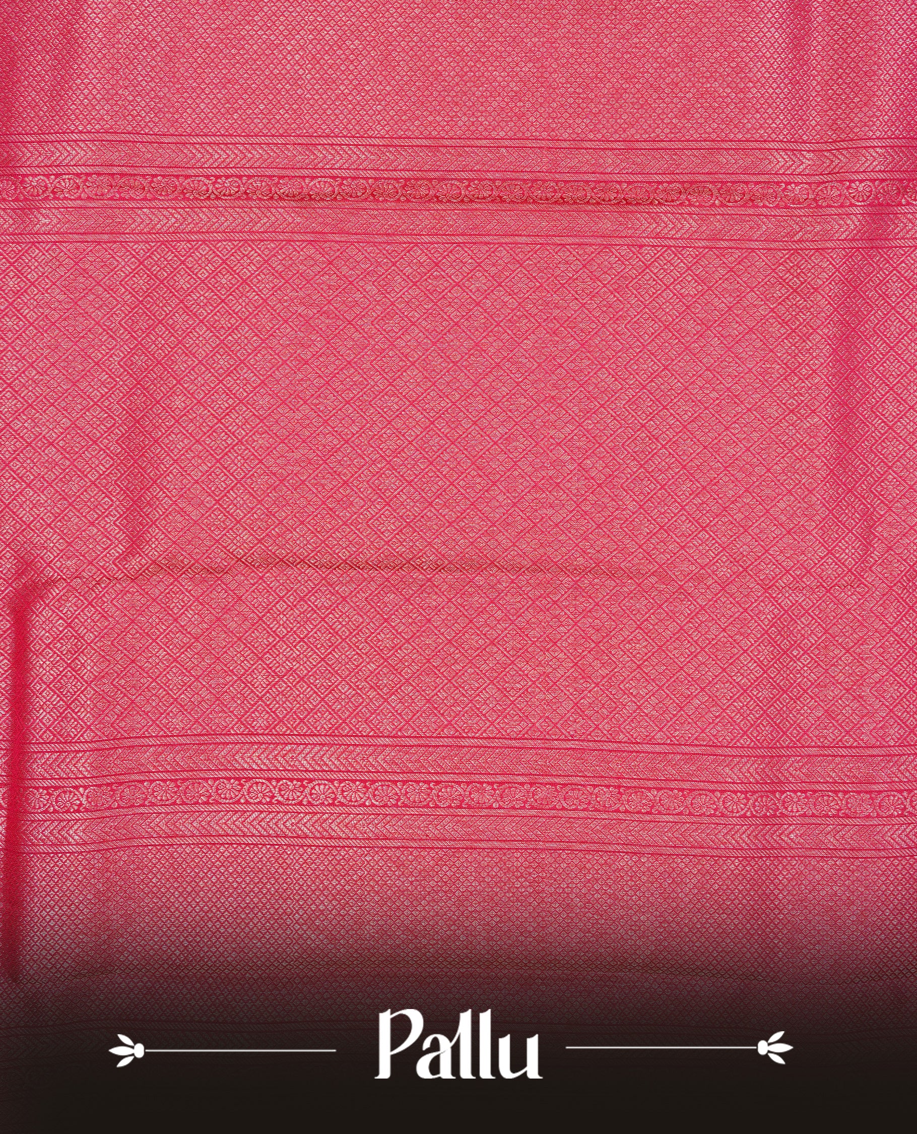 Rouge Colour Wedding silk saree Featuring Gold Zari Pattern on Body, Finished with Self colour With Traditional border, Comes with Matching Blouse Piece.