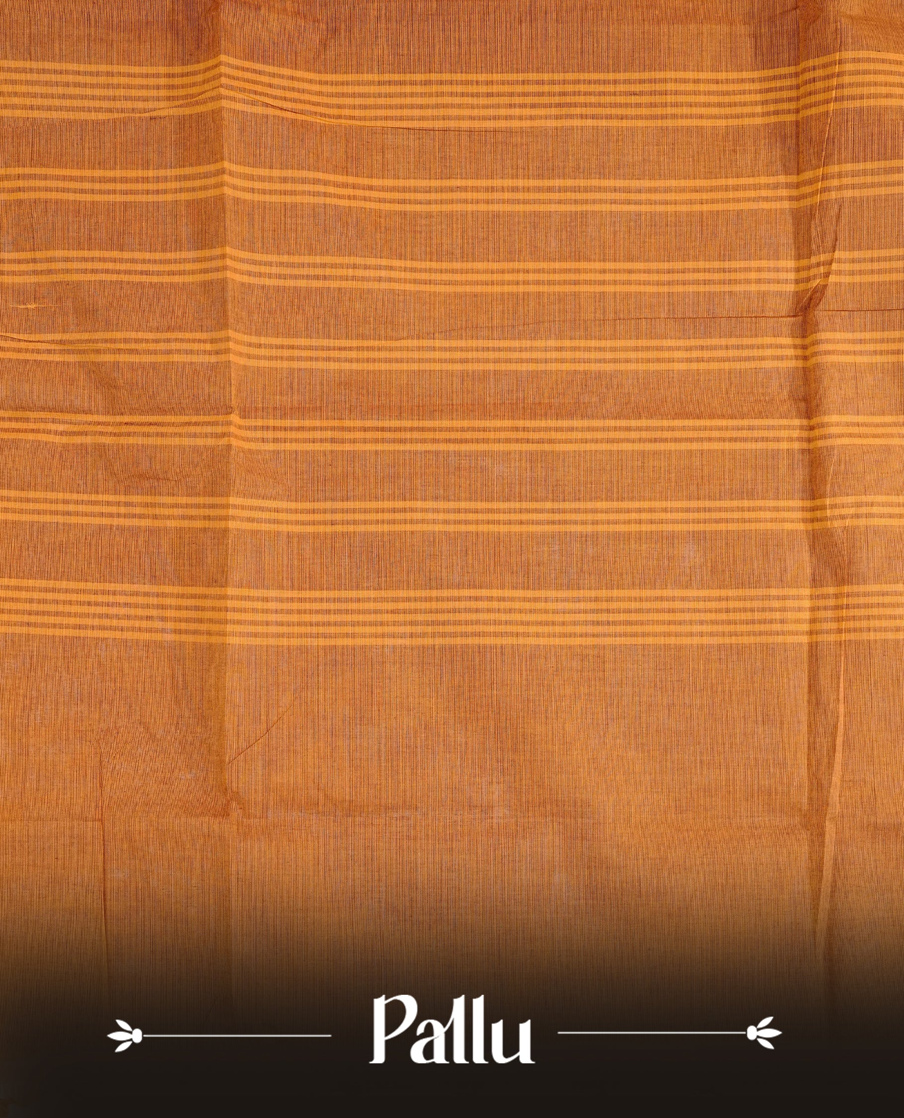 Mustard colour chettinad cotton saree Featuring Elegant plain body, complemented by contrast black colour with zari border, comes with matching blouse piece.