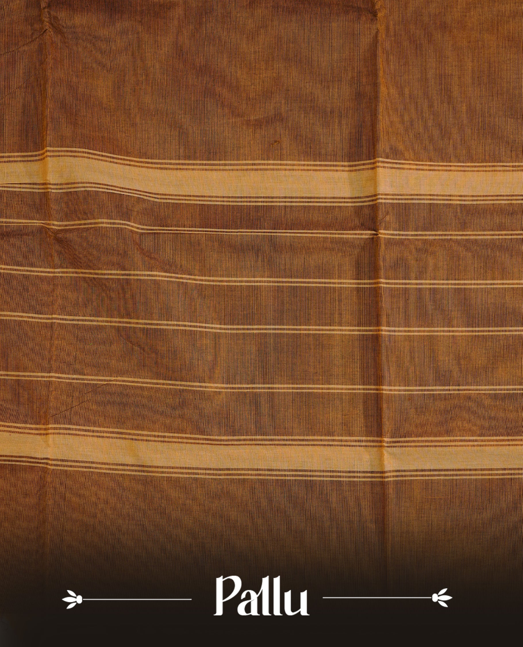 Mustard colour chettinad cotton saree Featuring Elegant plain body, complemented by contrast black colour with zari border, comes with matching blouse piece.