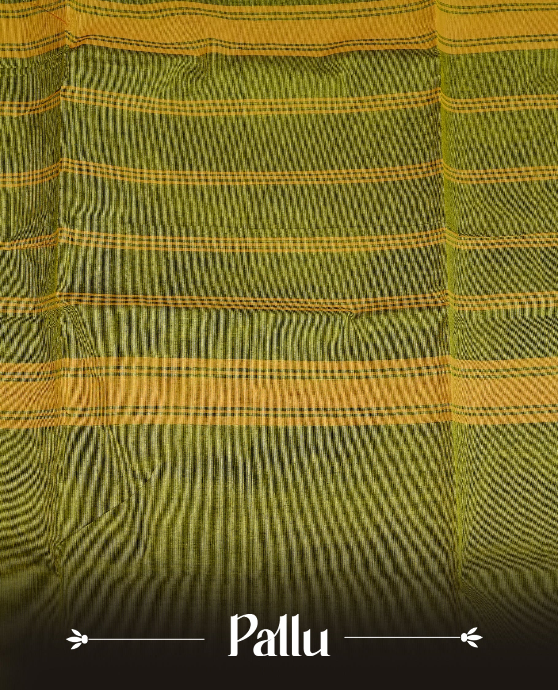 Lemon green colour chettinad cotton saree featuring elegant plain body, Contrast Magenta colour with Gold zari border, comes with matching blouse piece.