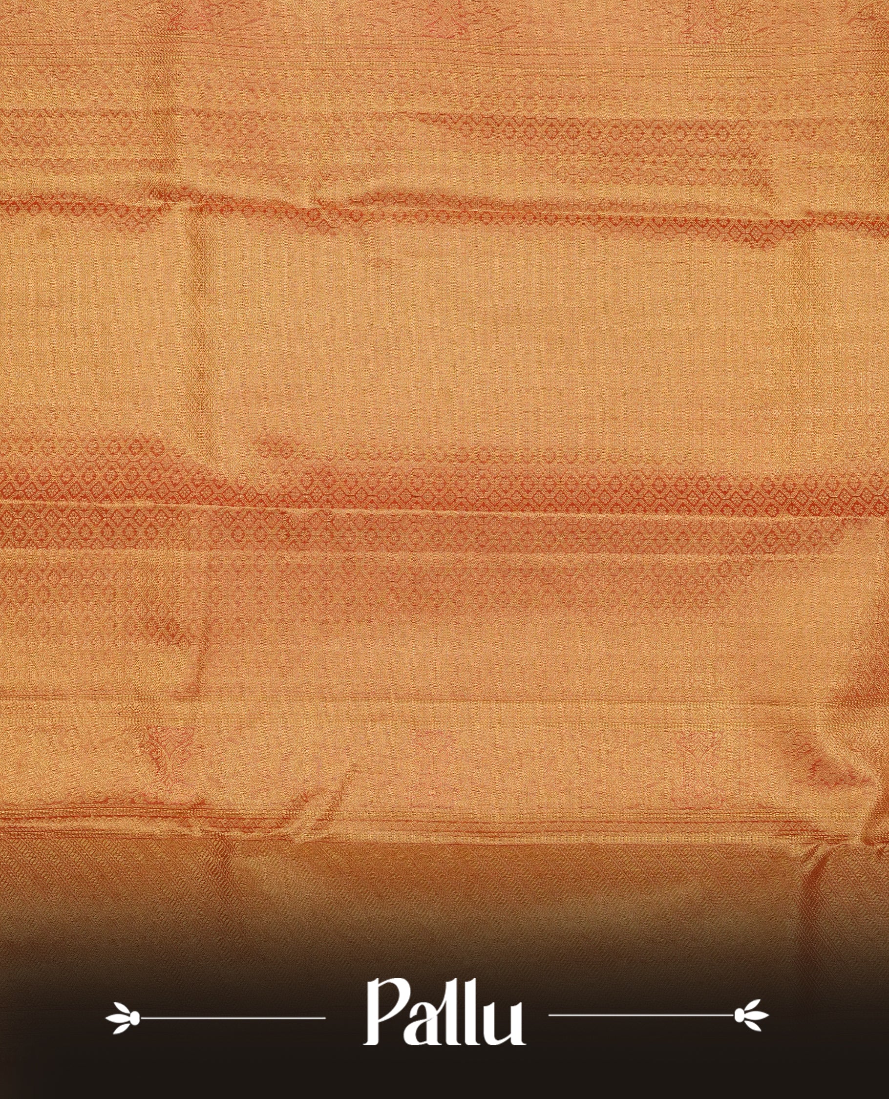 Pink & Gold double shade colour Tissue silk saree featuring Silver Kodi pattern on body, complemented by Contrast Pink With Gold Zari border, comes with matching blouse piece.
