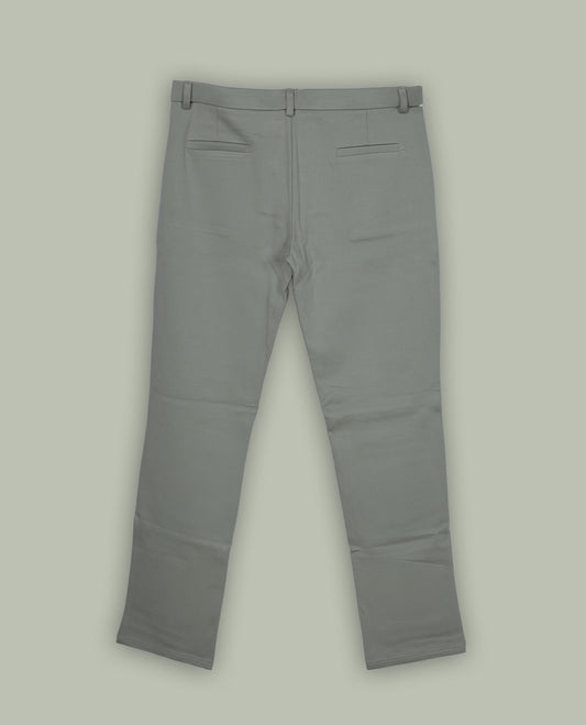 Light pastel green colour pant featuring a clean waistband, pocket detailing and a straight fit.
