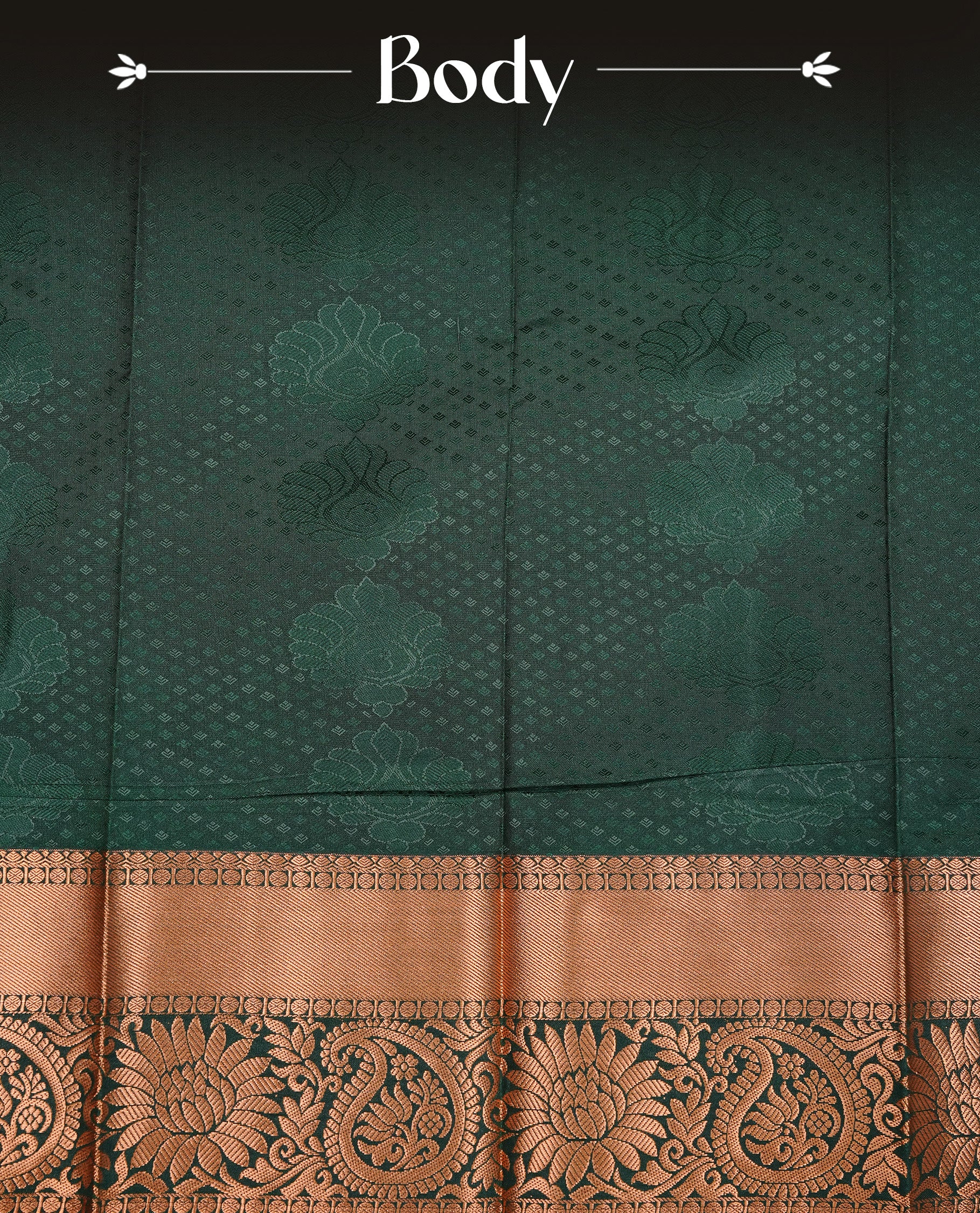 Rust Orange colour Semi silk saree Featuring gold zari motifs on body, complemented by contrast Maroon colour with gold zari border, paired with matching blouse piece.
