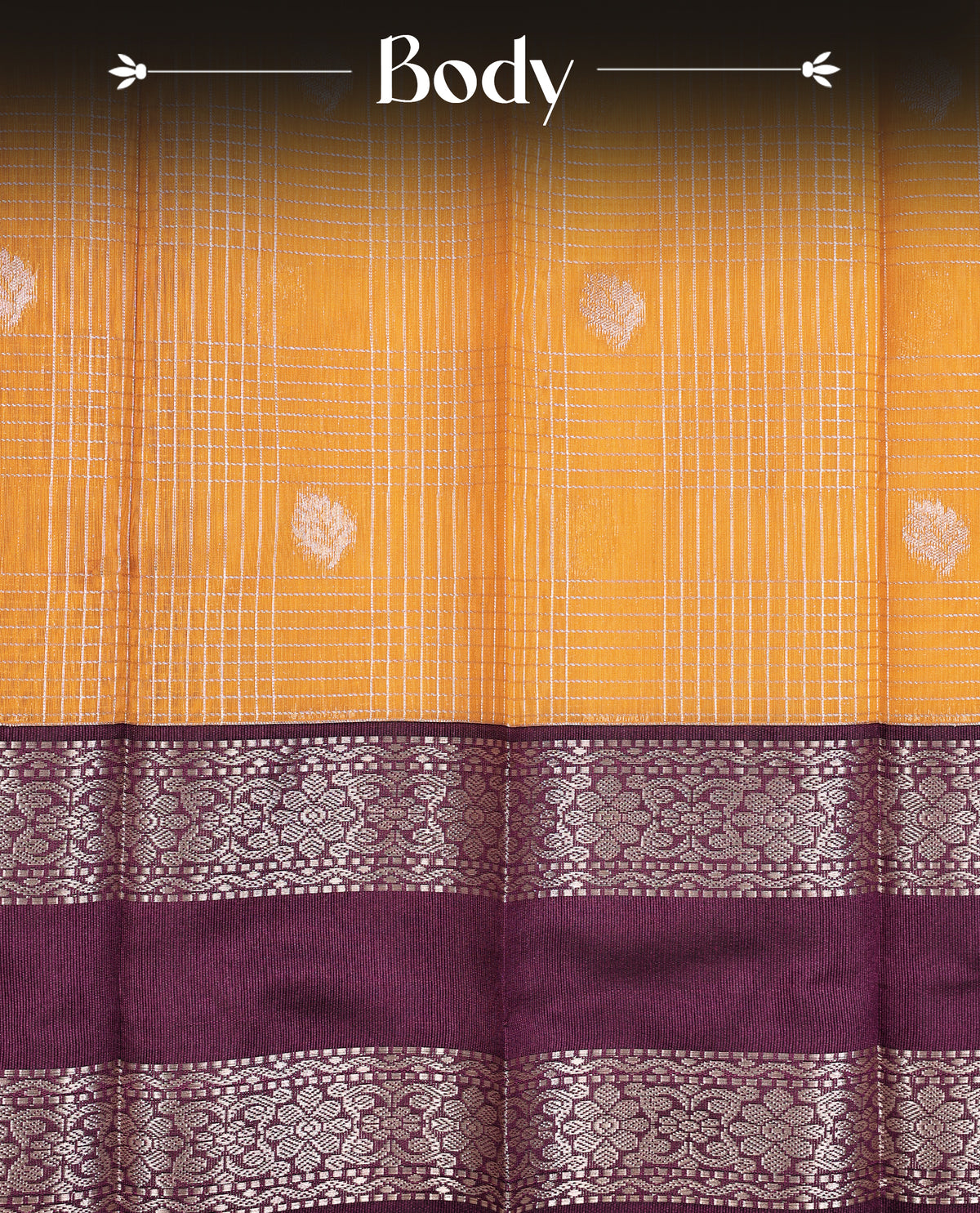 Mustard Yellow colour soft silk saree