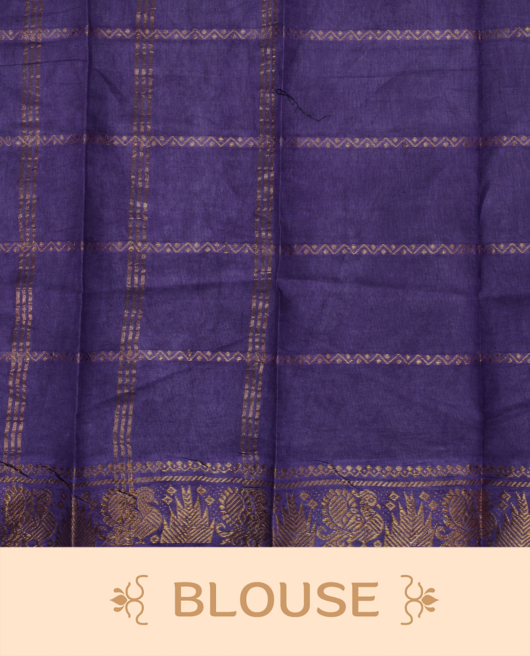 Dark Blue colour sungudi cotton saree featuring elegant plain body, complemented by Traditional border on self color , paired with matching blouse piece.