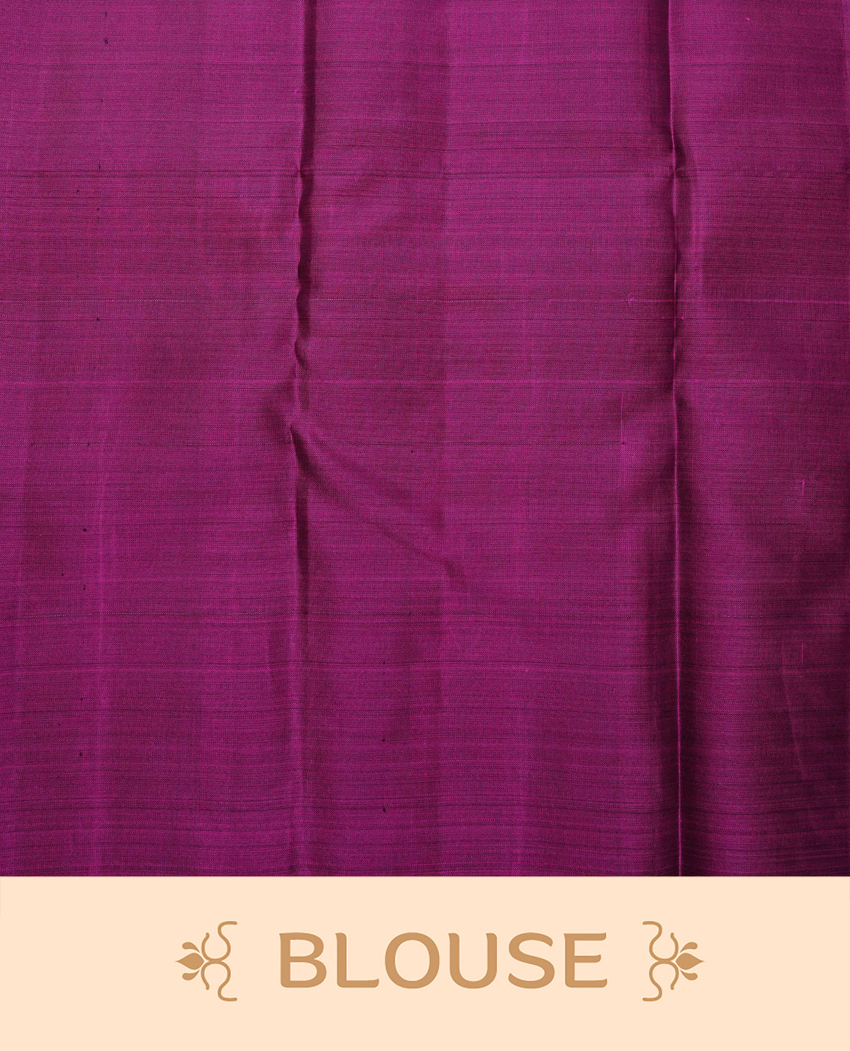 Magenta Colour soft silk saree featuring elegant self woven leaf motifs across the body, complemented by a richly woven self design pallu, paired with a matching plain blouse piece.