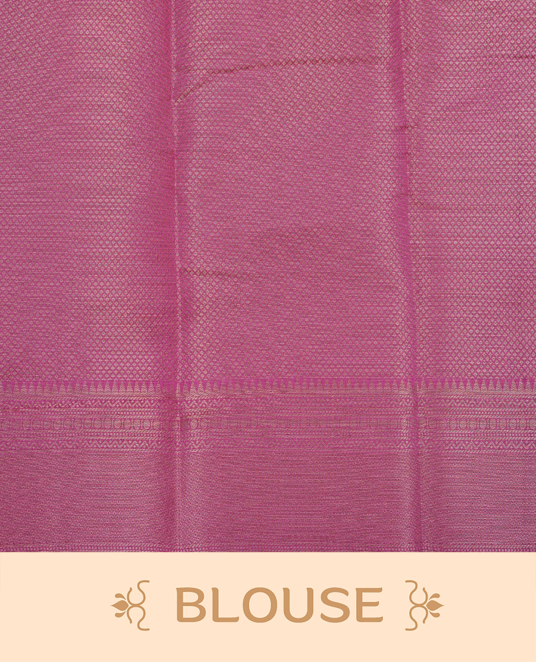 Purple Green colour Semi Wedding silk saree featuring gold zari kodi pattern across body, complemented by self colour with traditional border, paired with matching blouse piece.