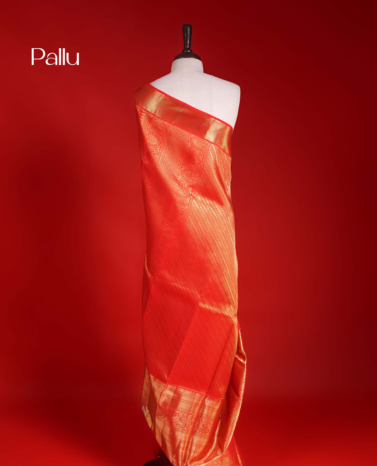 Red Colour Samudrika Silk saree.