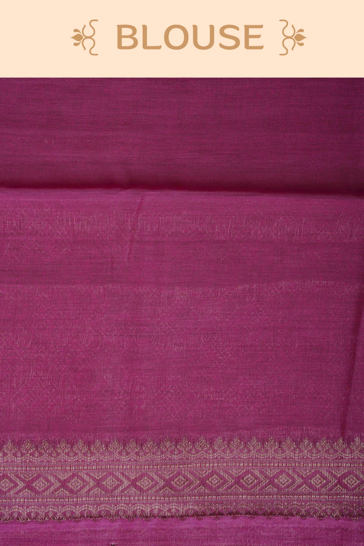 Onion pink colour Banarasi Chanderi silk saree