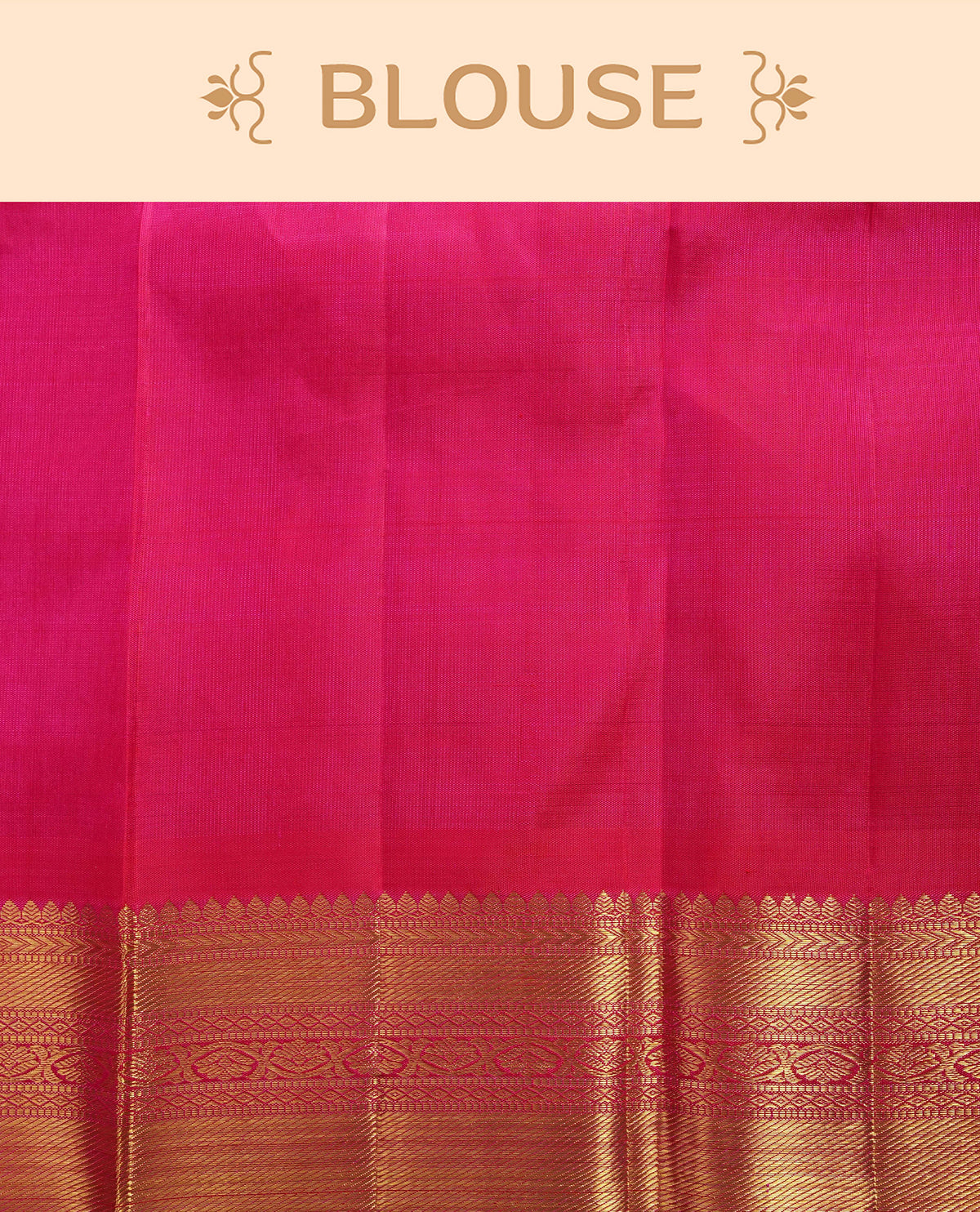Magenta Colour Samudrika Silk saree.