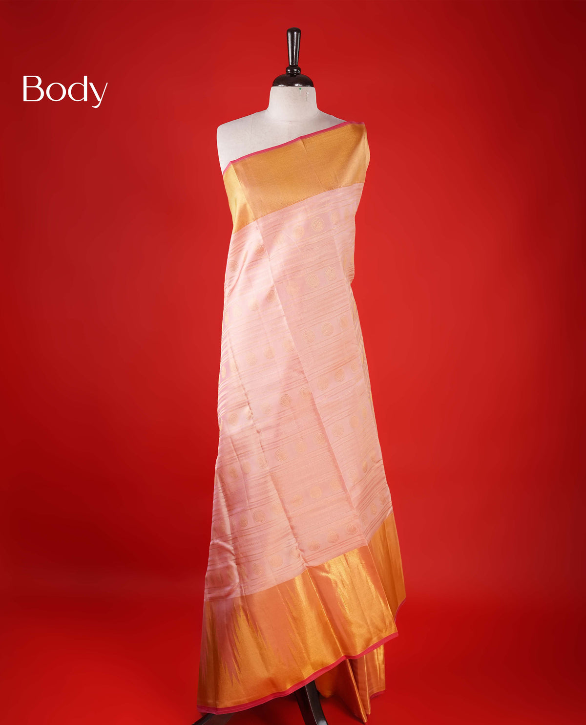 Light Pink Colour Samudrika Silk saree.