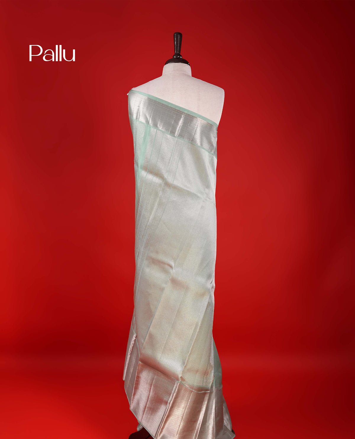 Mint Colour Samudrika Silk saree.
