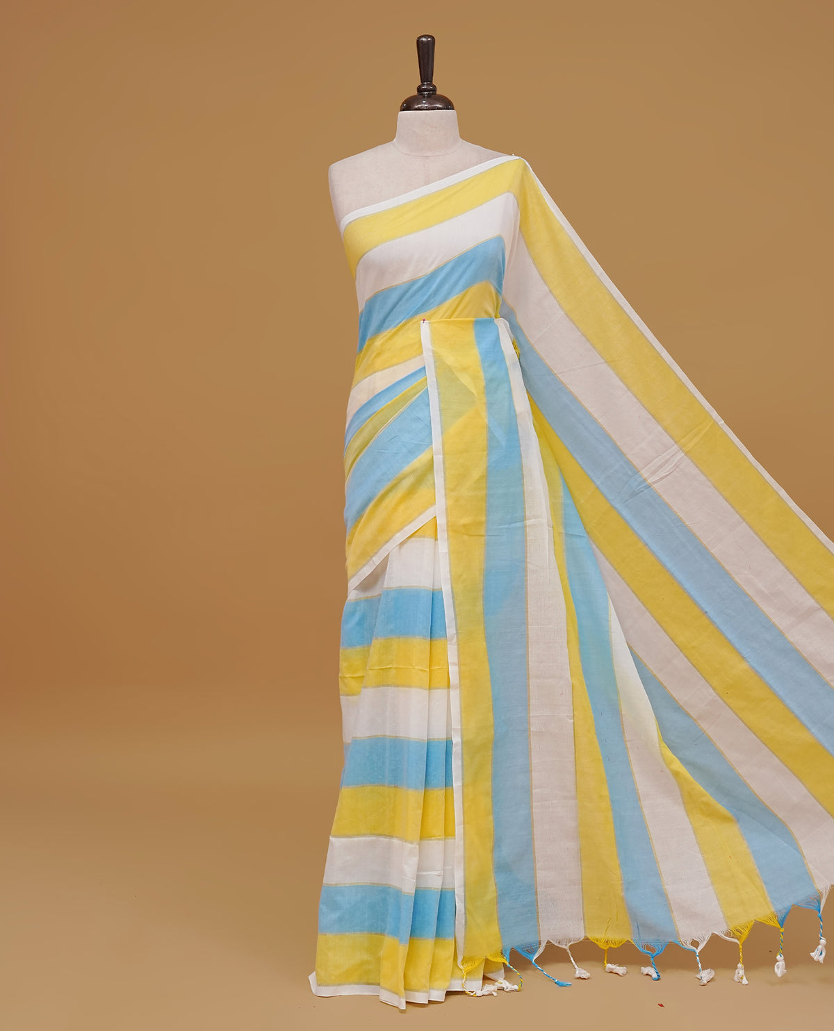 Multi Colour Mul Cotton Saree