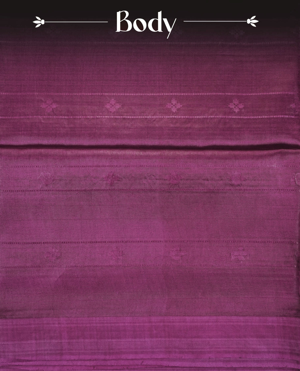Pinkish maroon colour fiber silk saree