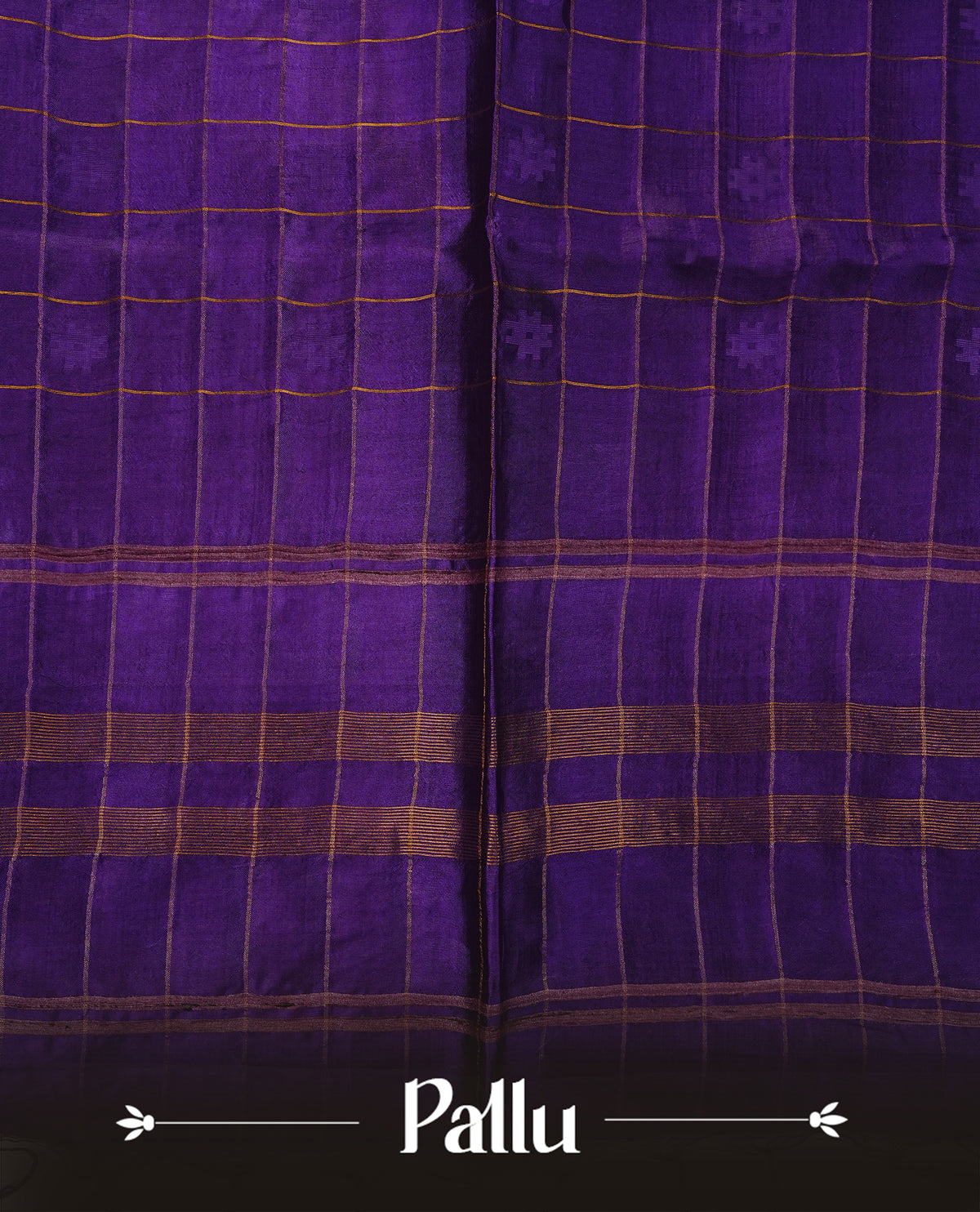 Violet colour fiber silk saree