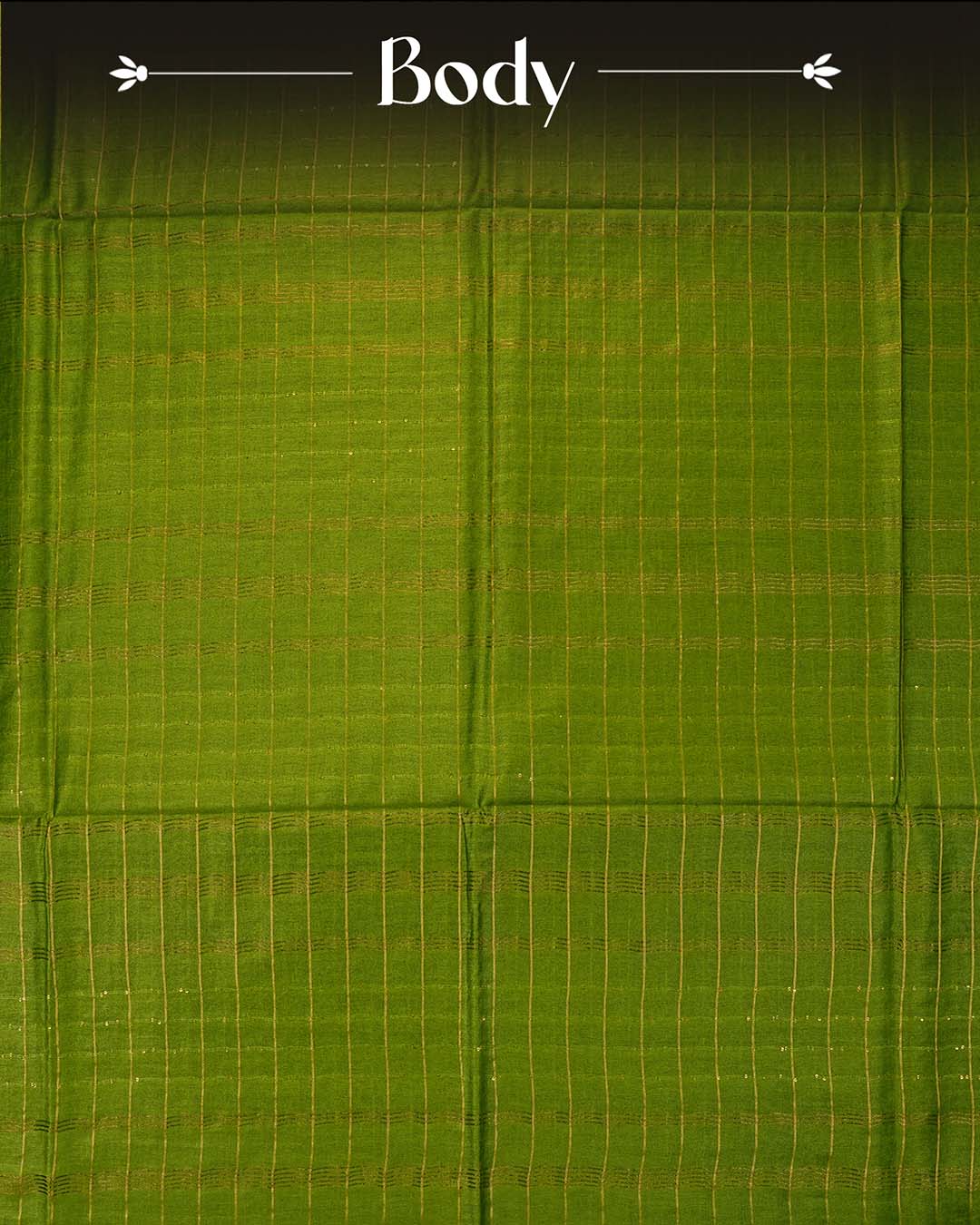 Pistachio green colour Tusser Silk saree