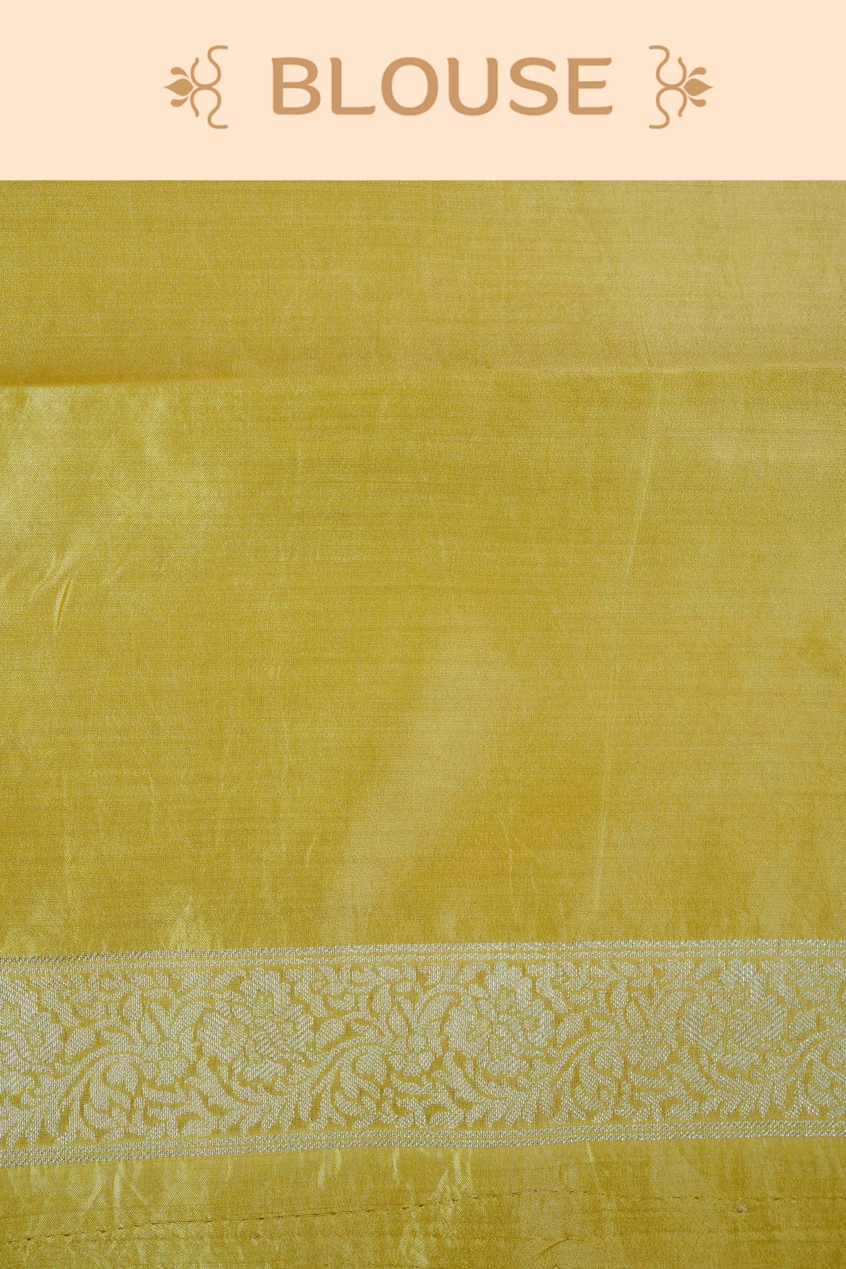 Yellow colour Banarasi soft silk saree