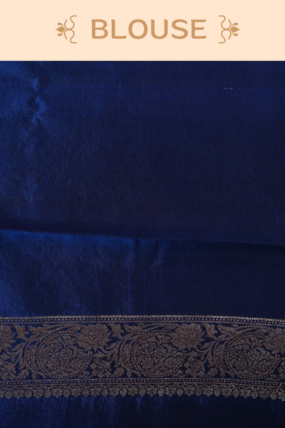 Royal Cream colour Banarasi soft silk saree