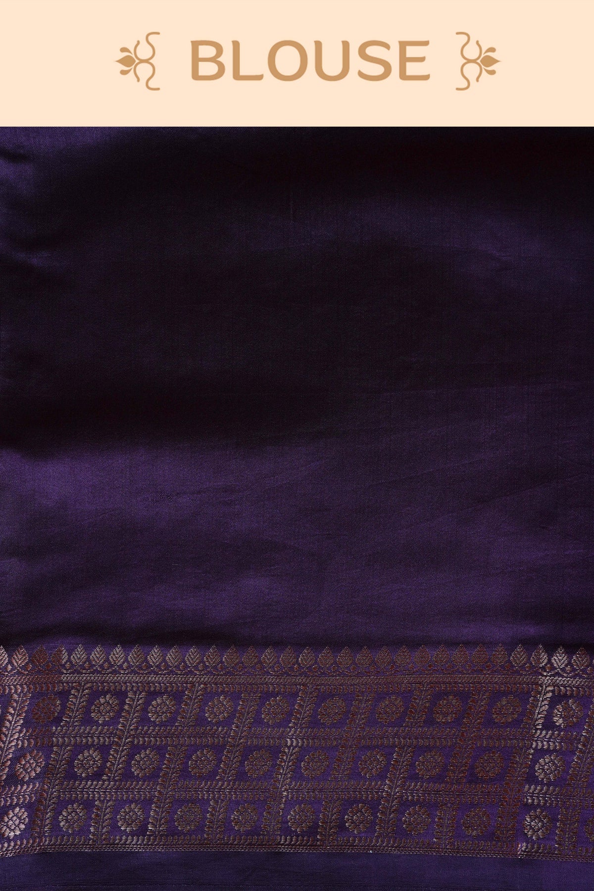 Royal Cream colour Banarasi soft silk saree