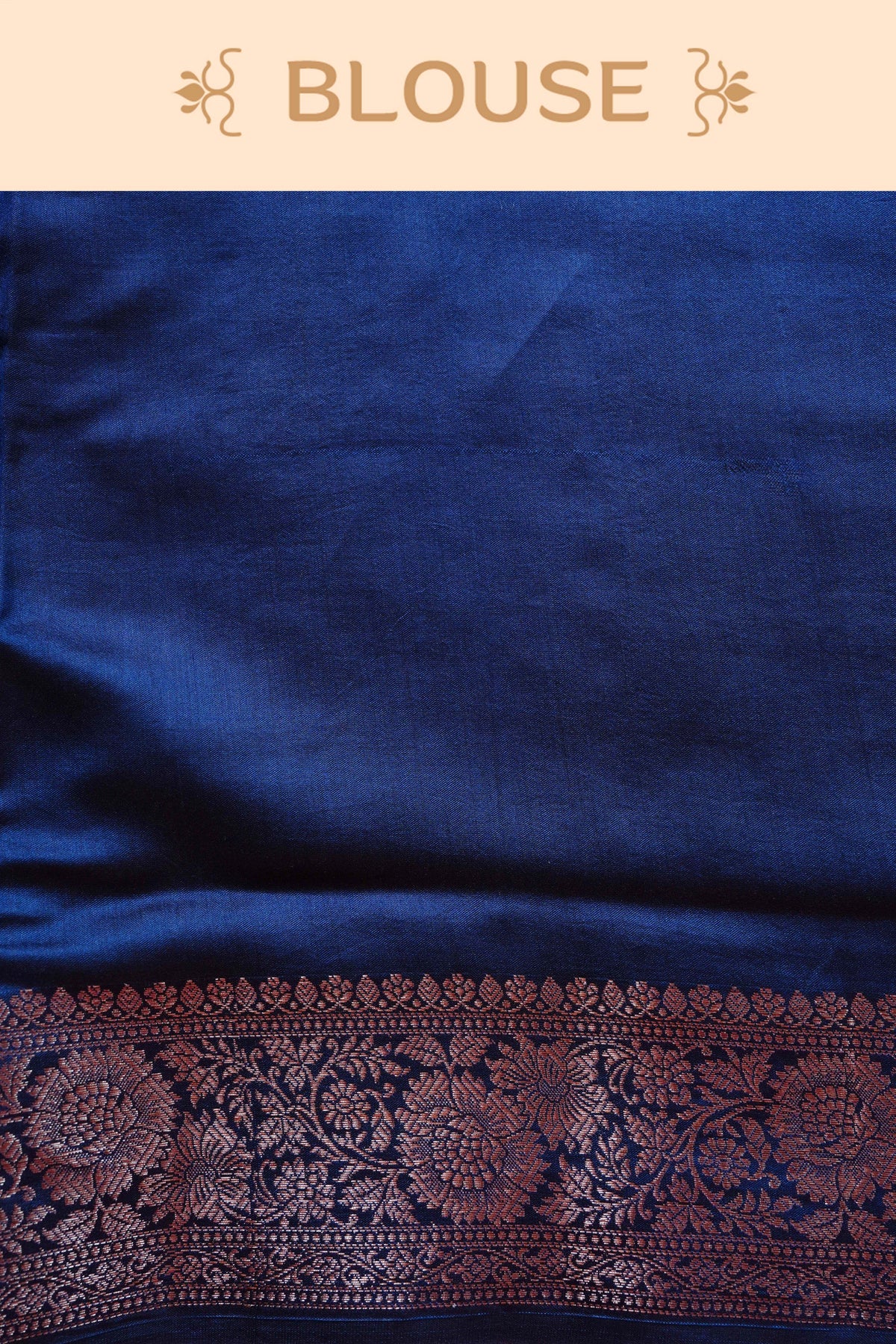 Royal cream colour Banarasi soft silk saree