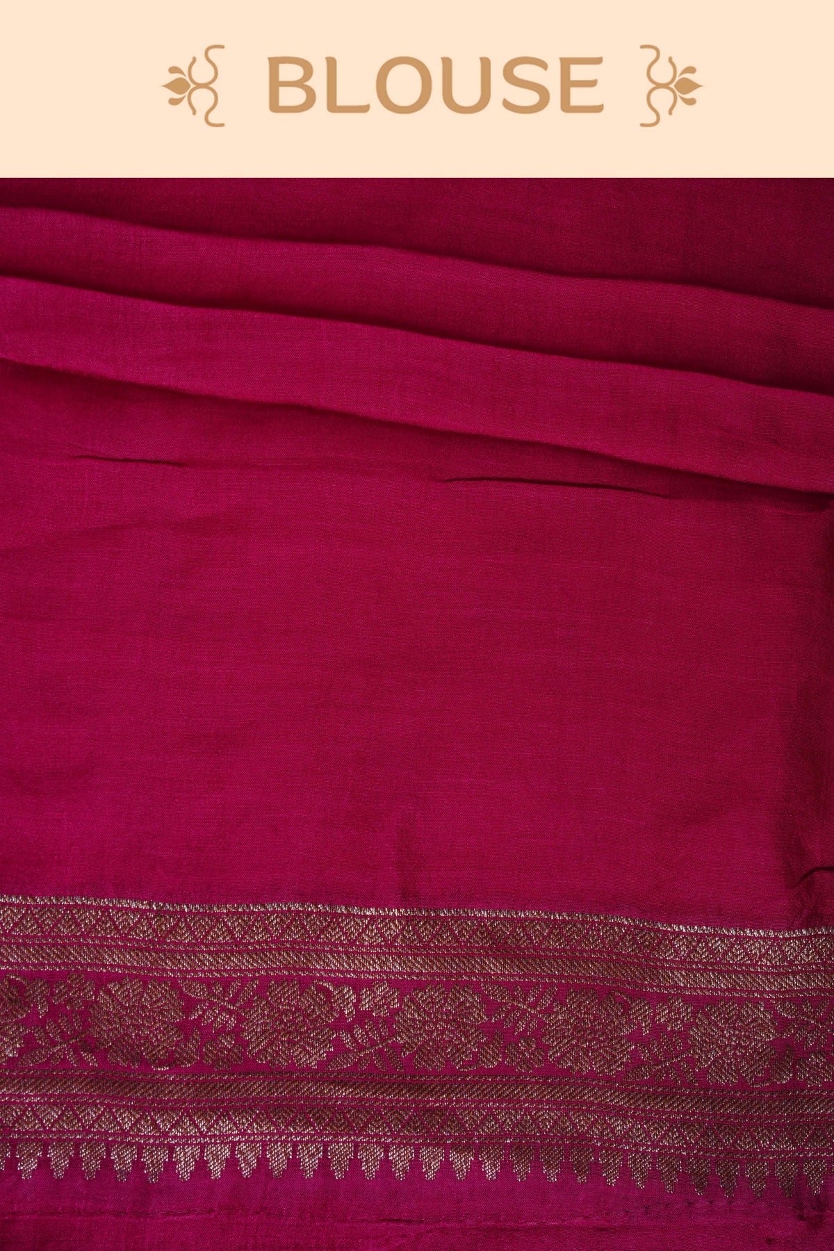 Brown colour  Banarasi soft silk saree